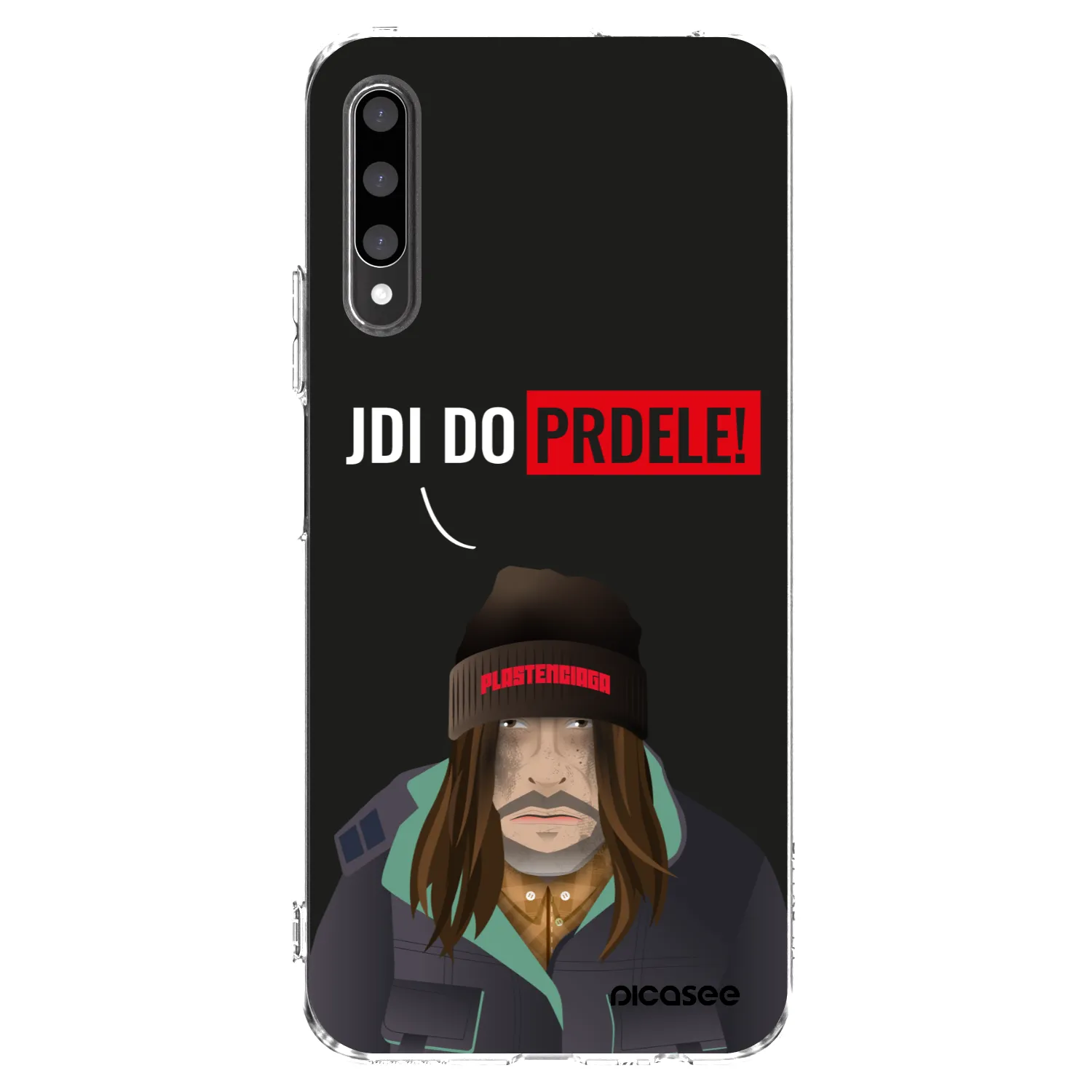Picasee silikonový průhledný obal pro Honor 9X Pro - Bezďák