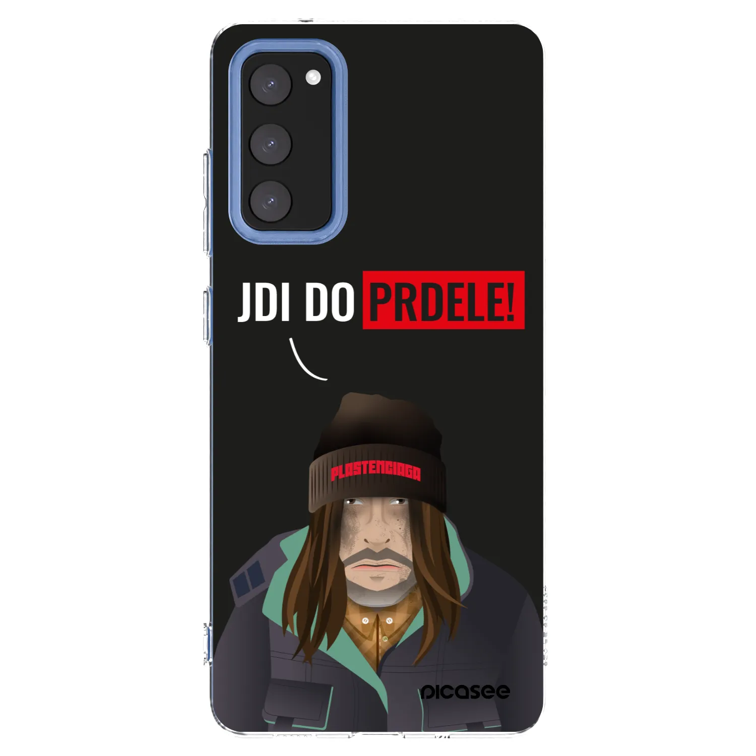 Picasee silikonový průhledný obal pro Samsung Galaxy S20 FE - Bezďák