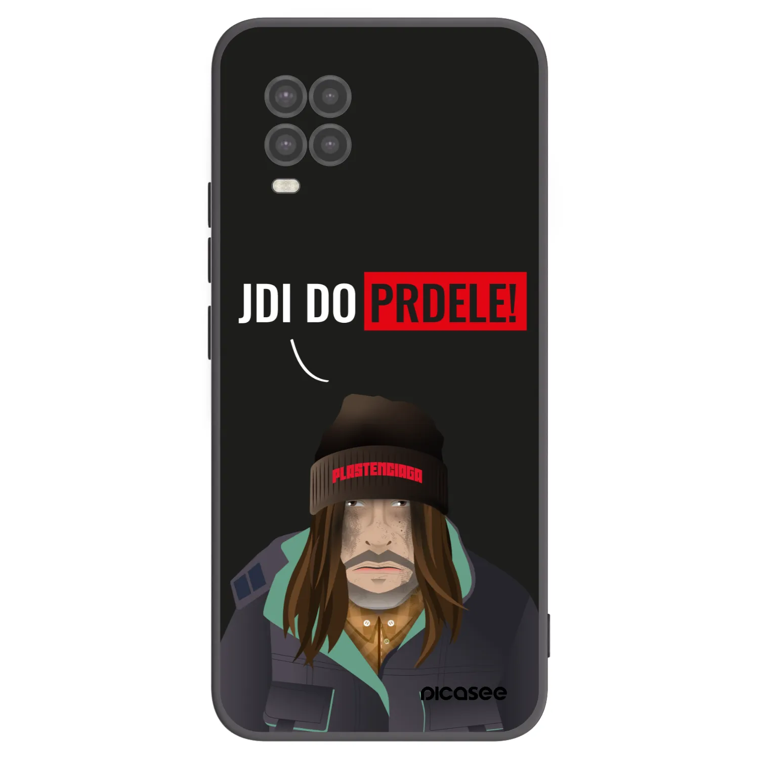 Picasee silikonový černý obal pro Xiaomi Mi 10 Lite - Bezďák