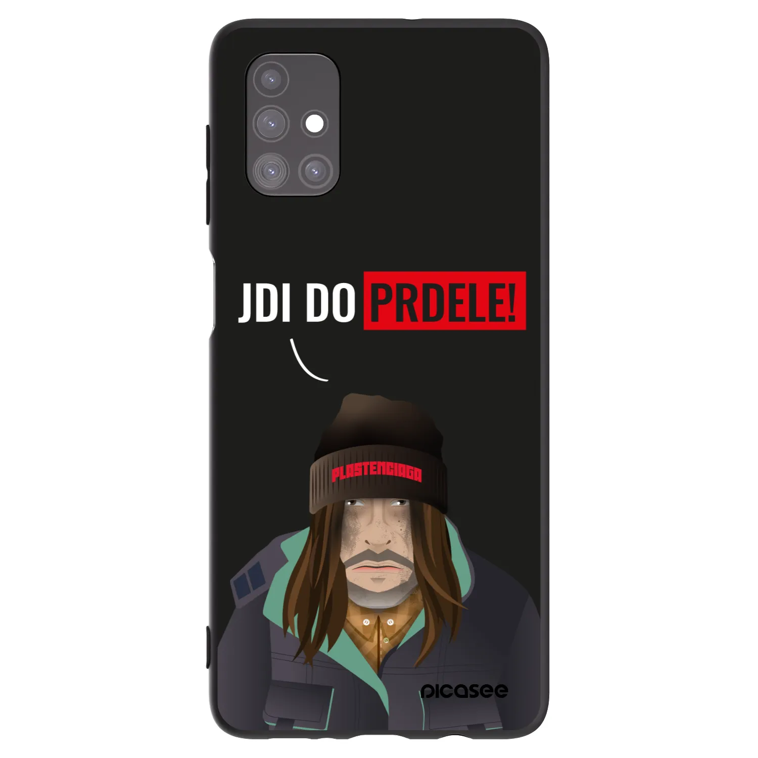 Picasee silikonový černý obal pro Samsung Galaxy M51 M515F - Bezďák