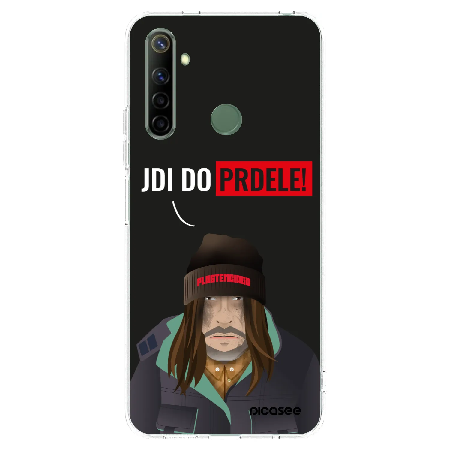 Picasee silikonový průhledný obal pro Realme 6i - Bezďák