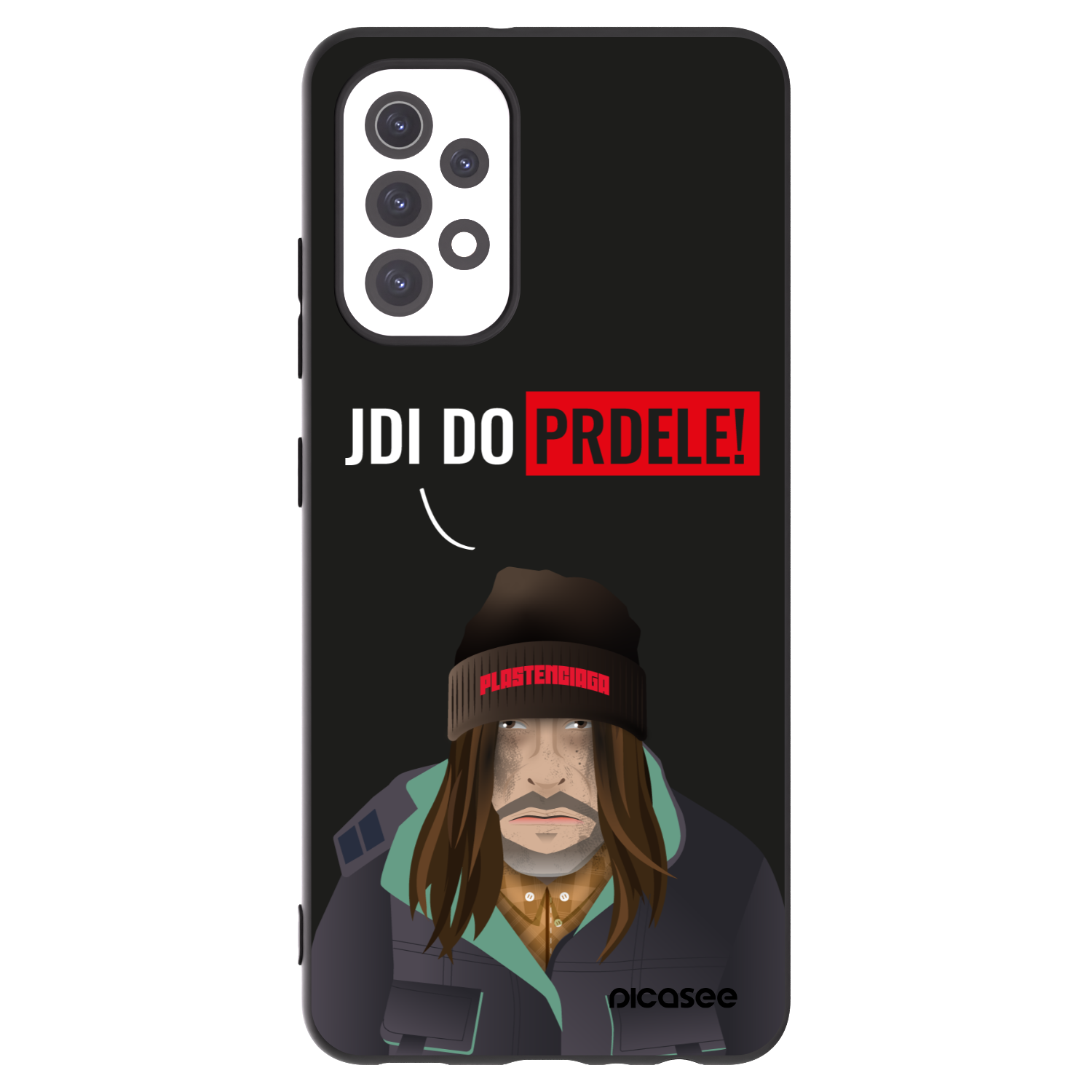 Picasee silikonový černý obal pro Samsung Galaxy A32 5G A326B - Bezďák