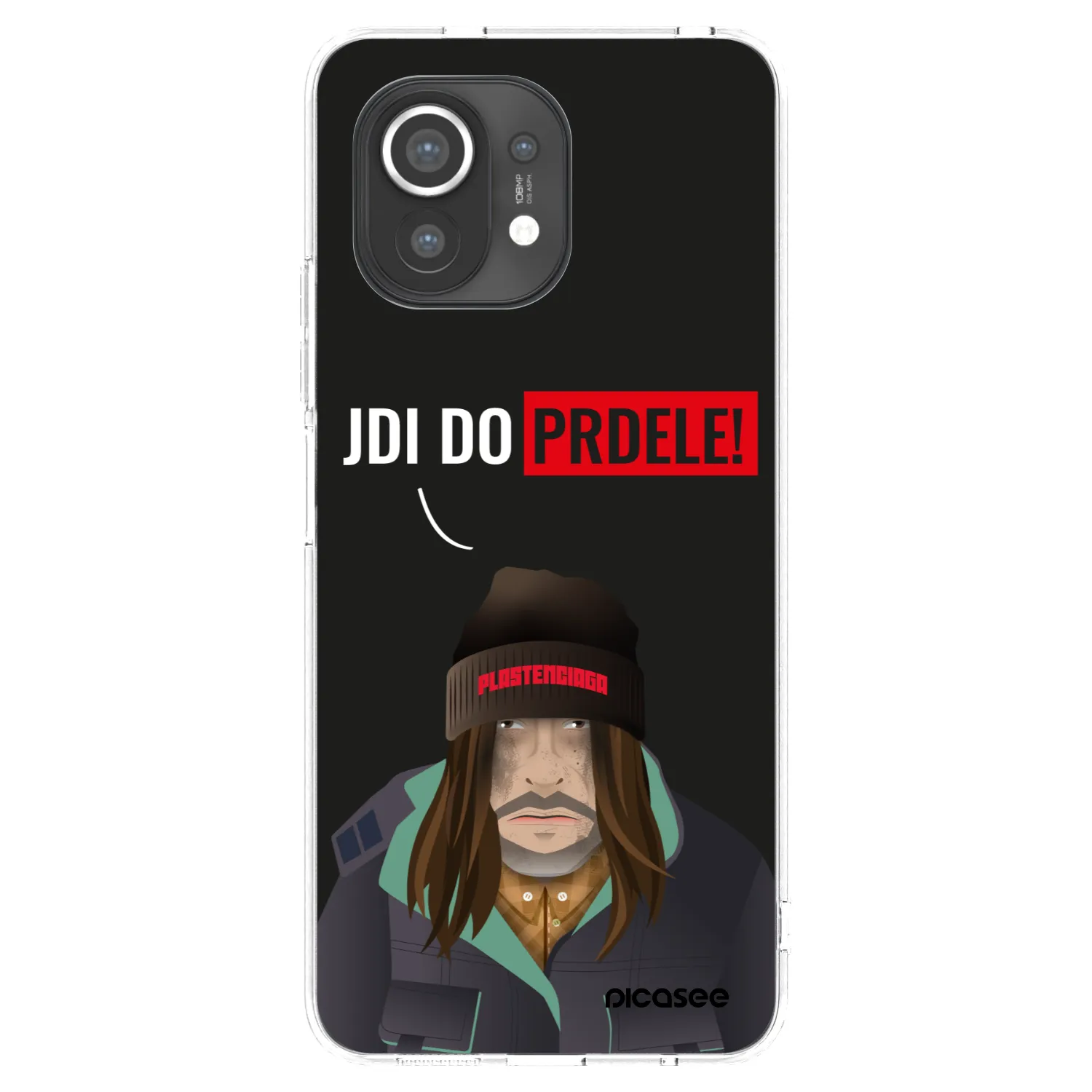 Picasee silikonový průhledný obal pro Xiaomi Mi 11 - Bezďák