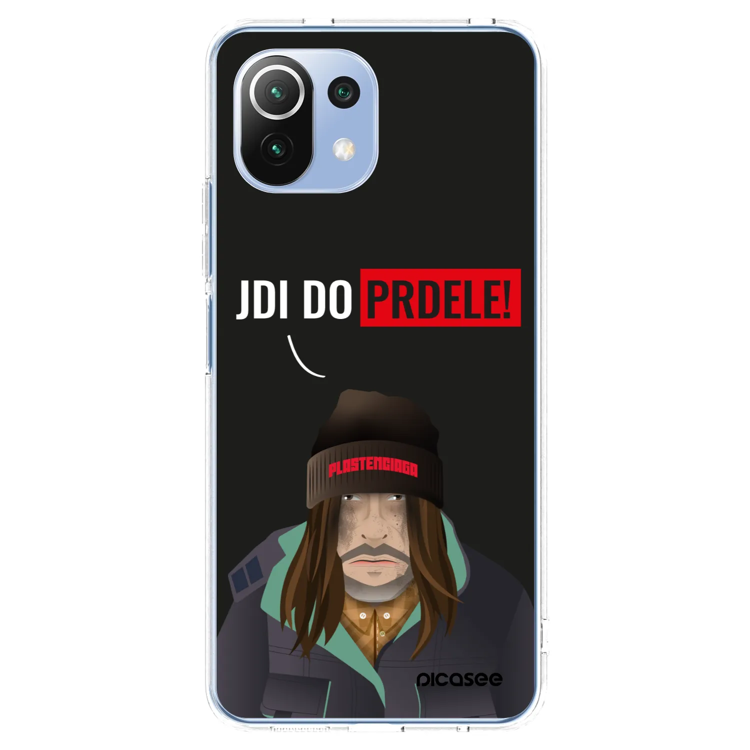 Picasee silikonový průhledný obal pro Xiaomi Mi 11 Lite - Bezďák