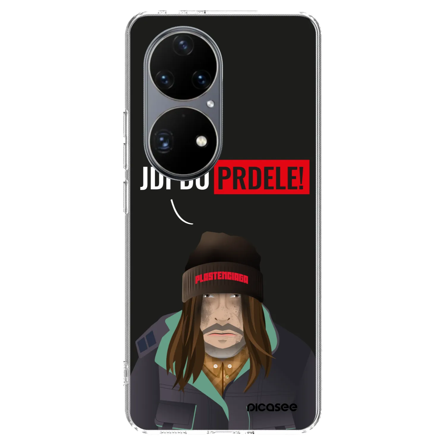 Picasee silikonový průhledný obal pro Huawei P50 - Bezďák