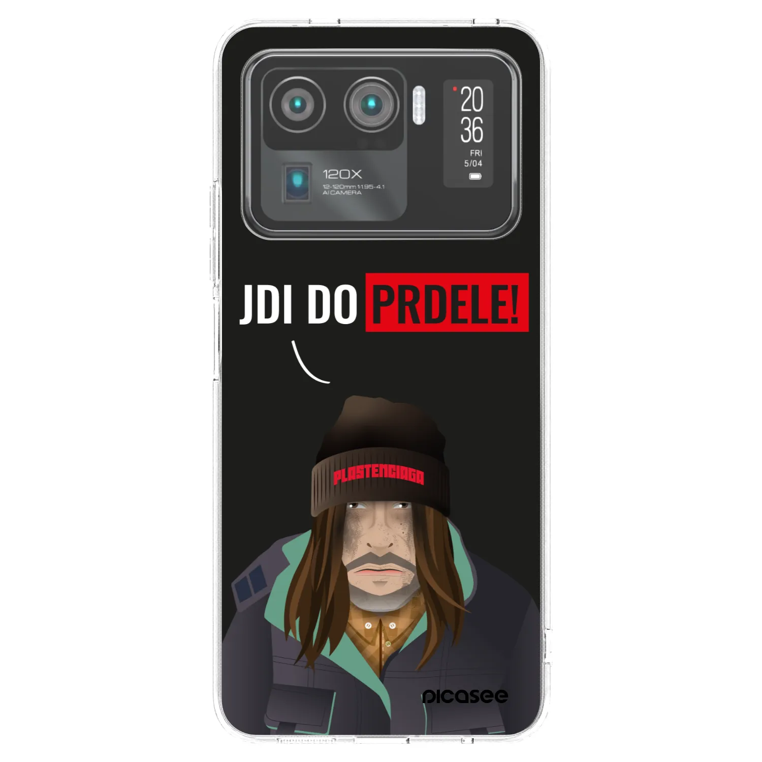 Picasee silikonový průhledný obal pro Xiaomi Mi 11 Ultra - Bezďák