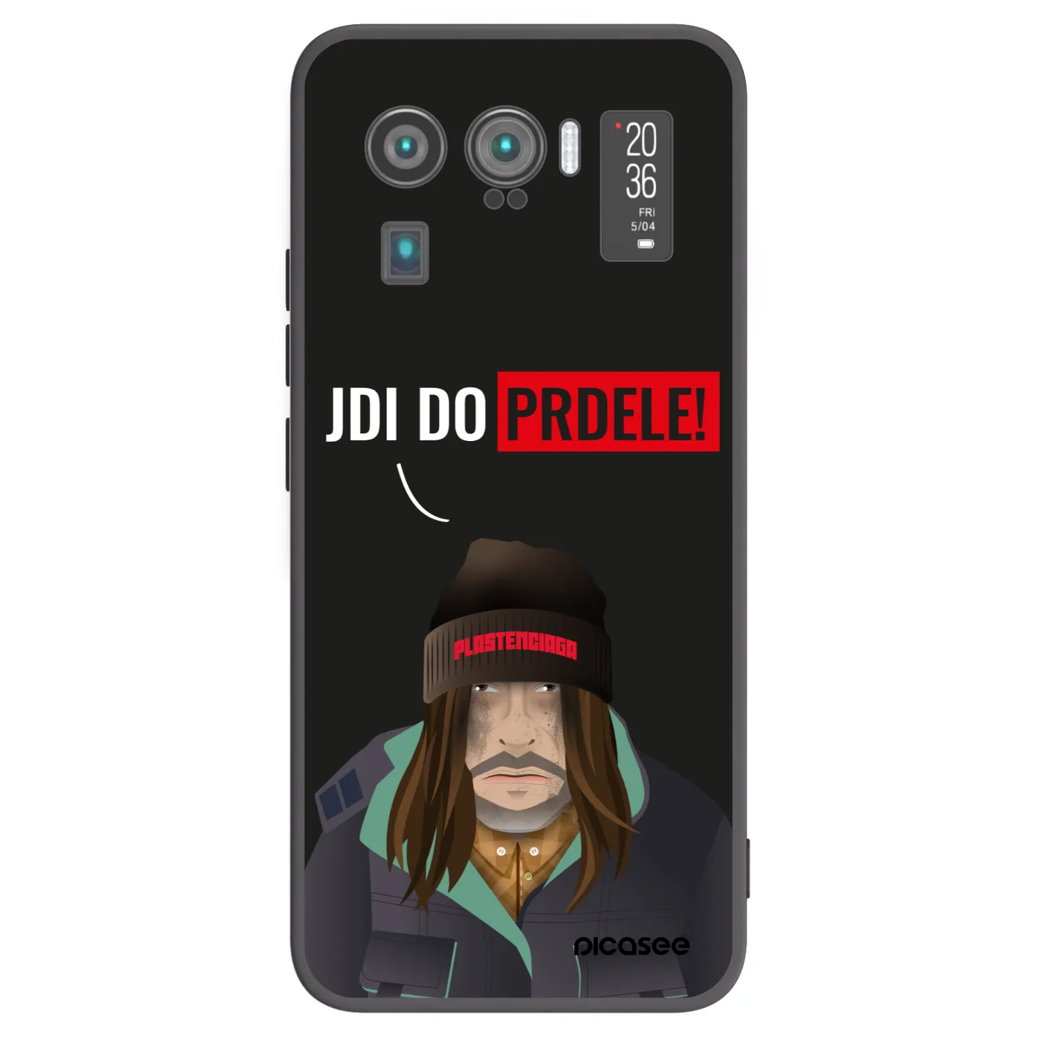 Picasee silikonový černý obal pro Xiaomi Mi 11 Ultra - Bezďák