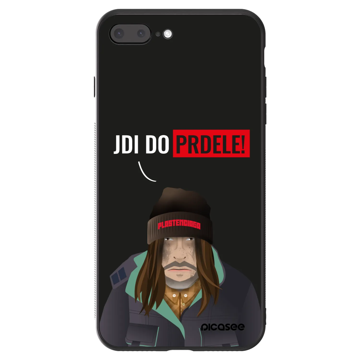 Picasee ULTIMATE CASE pro Apple iPhone 8 Plus - Bezďák