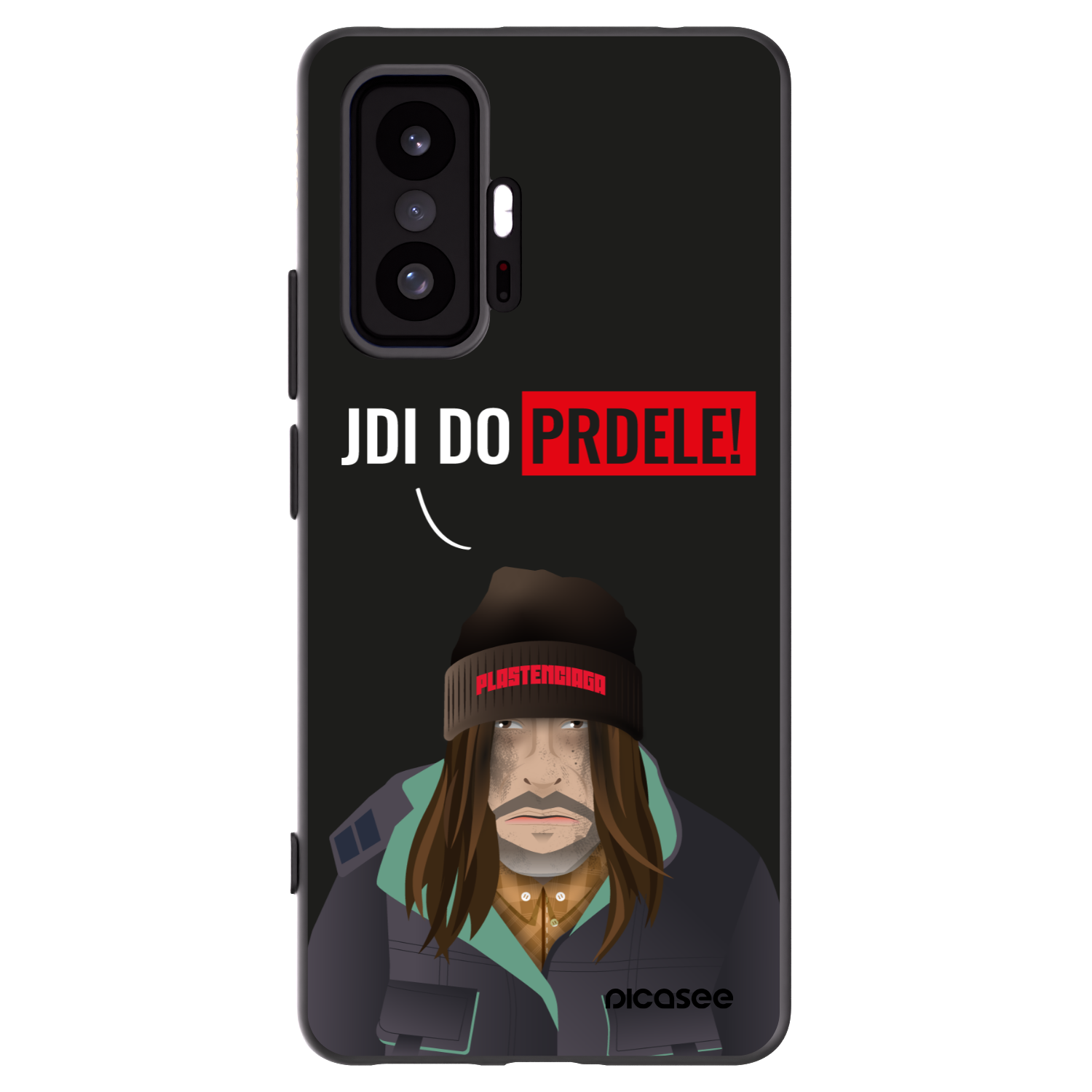 Picasee silikonový černý obal pro Xiaomi 11T Pro - Bezďák