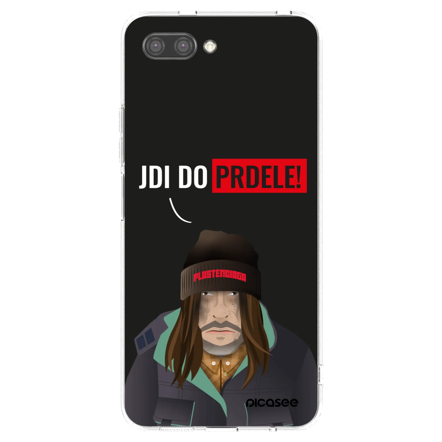 Picasee silikonový průhledný obal pro Honor 10 - Bezďák