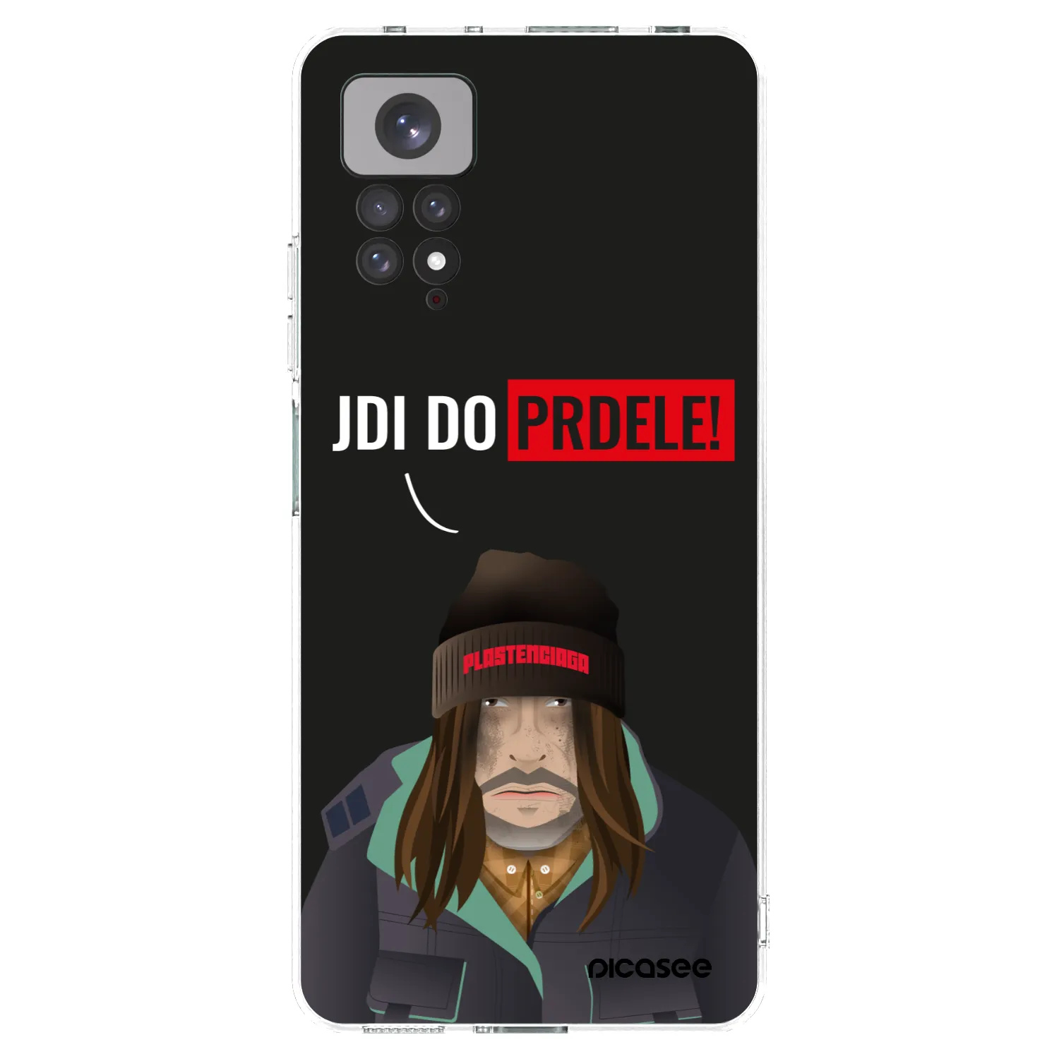 Picasee silikonový průhledný obal pro Xiaomi Redmi Note 11 - Bezďák