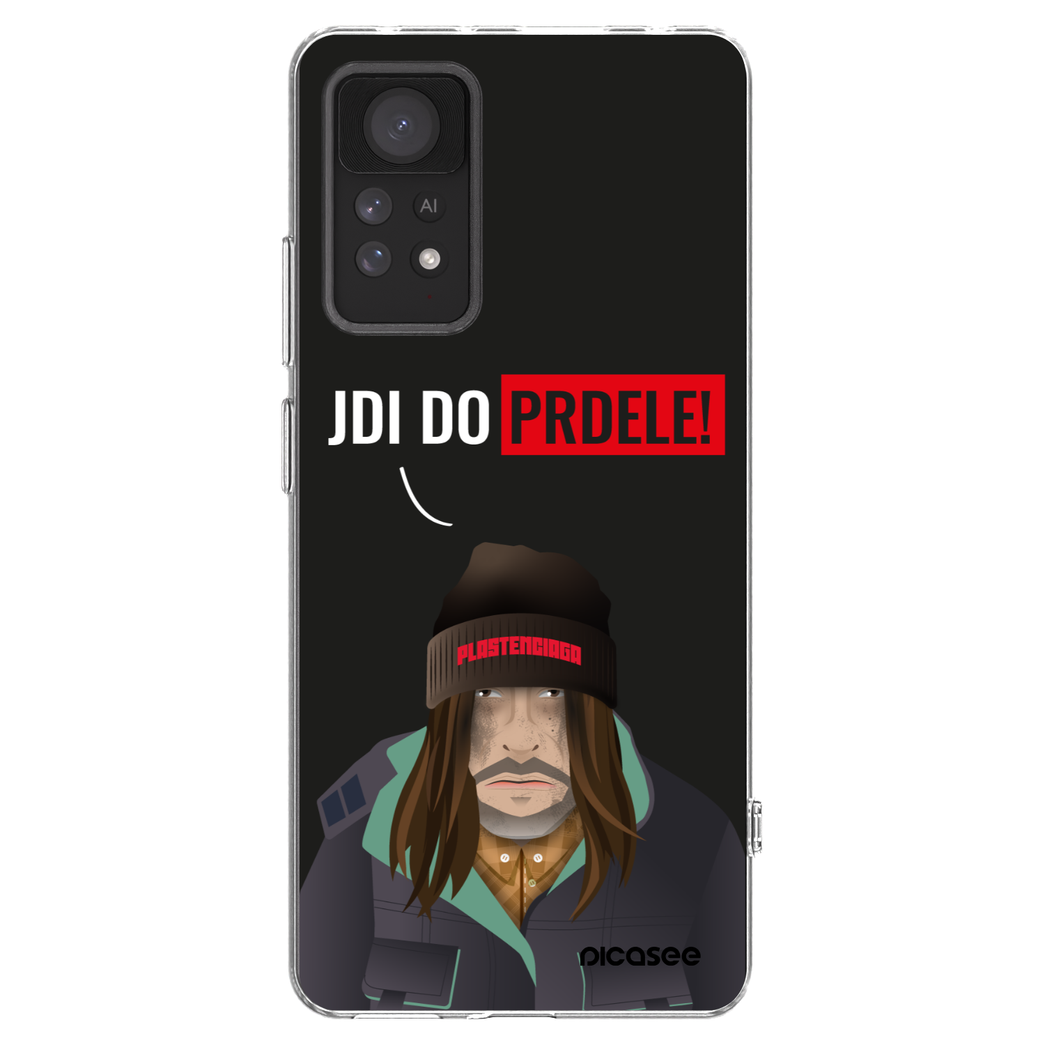 Picasee silikonový průhledný obal pro Xiaomi Redmi Note 11 Pro 5G - Bezďák