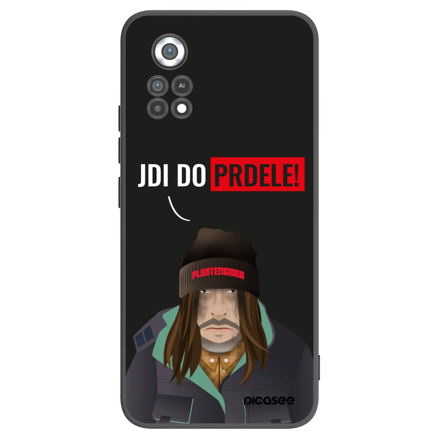 Picasee silikonový černý obal pro Xiaomi Poco X4 Pro 5G - Bezďák