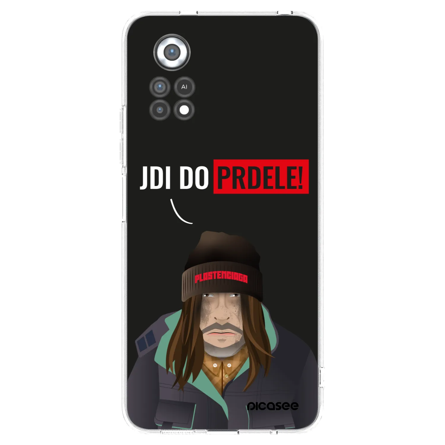 Picasee silikonový průhledný obal pro Xiaomi Poco X4 Pro 5G - Bezďák