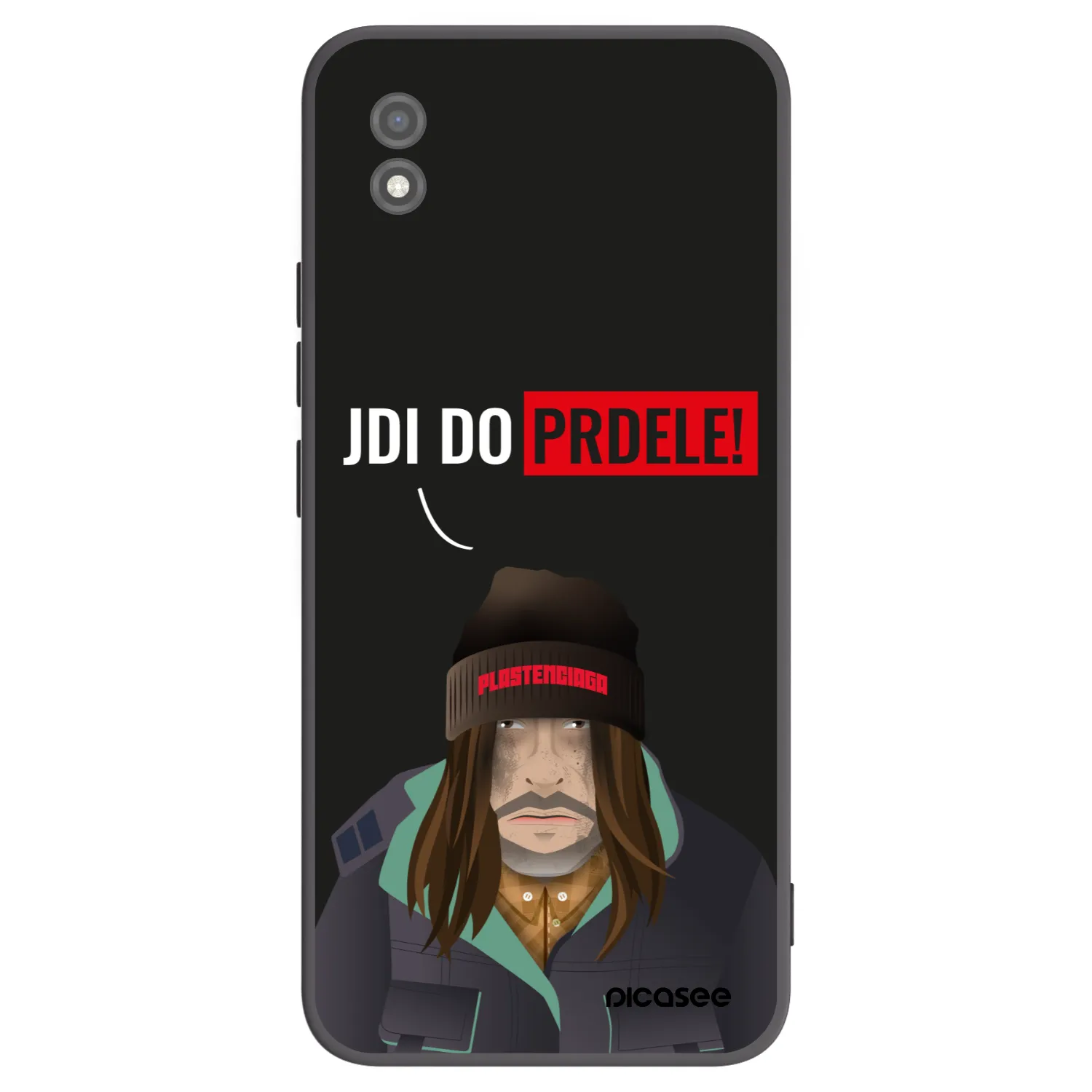 Picasee silikonový černý obal pro Realme C11 (2021) - Bezďák