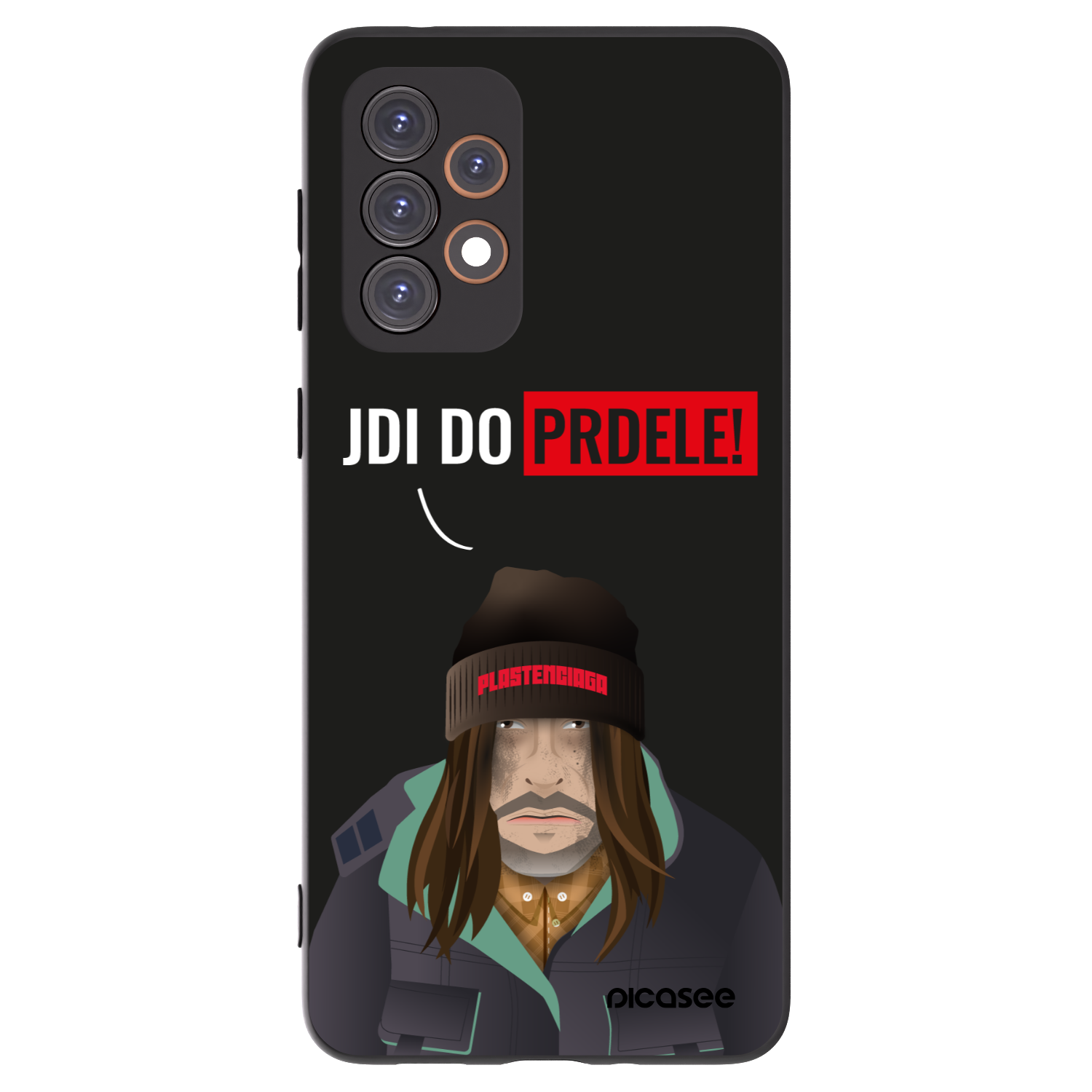 Picasee silikonový černý obal pro Samsung Galaxy A33 5G A336 - Bezďák