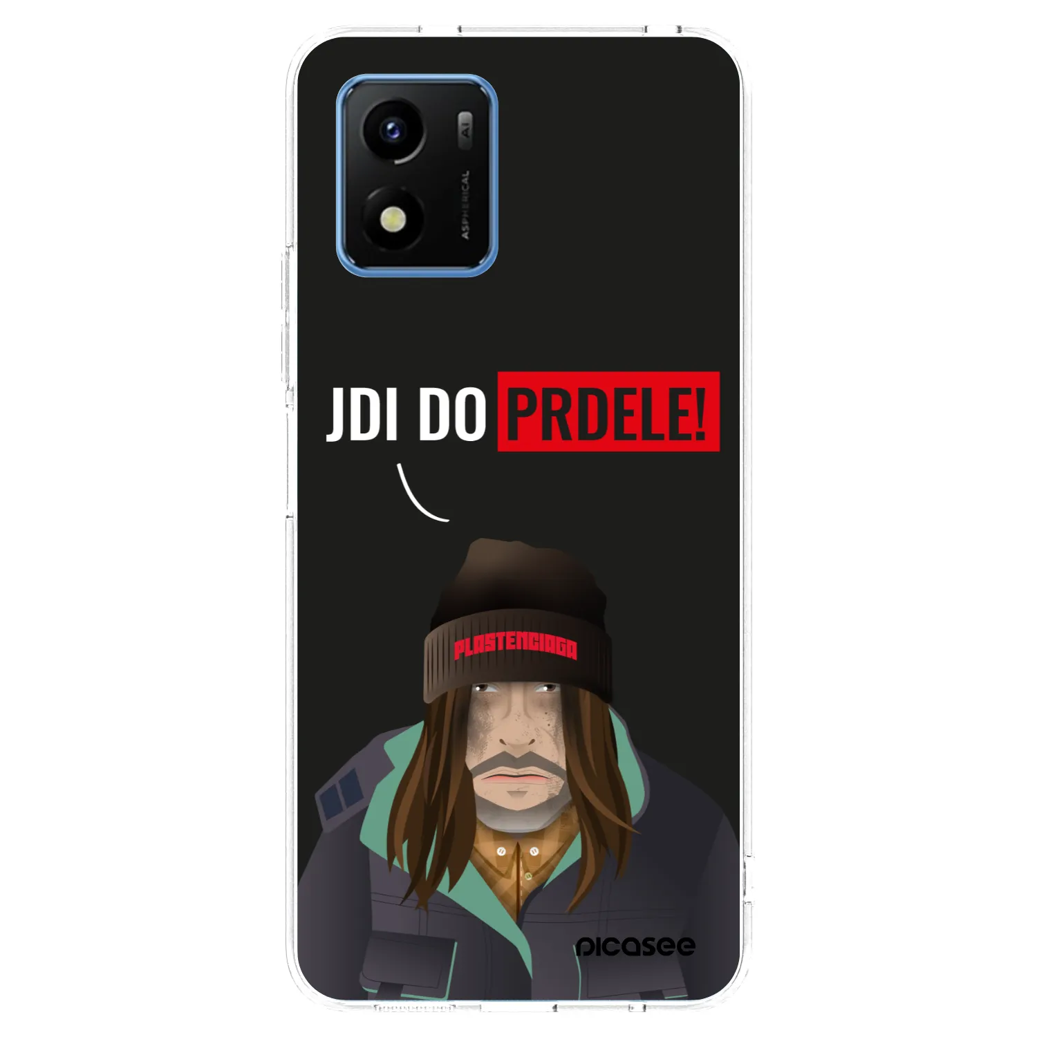 Picasee silikonový průhledný obal pro Vivo Y01 - Bezďák