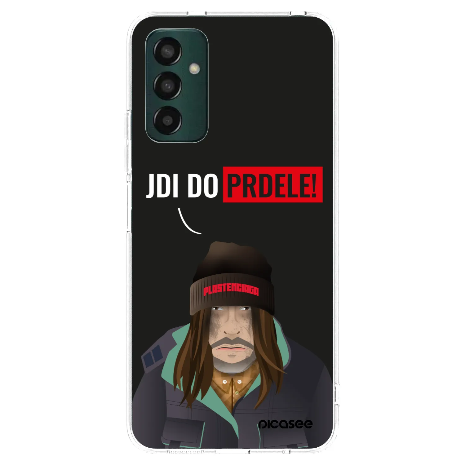 Picasee silikonový průhledný obal pro Samsung Galaxy M13 M135F - Bezďák