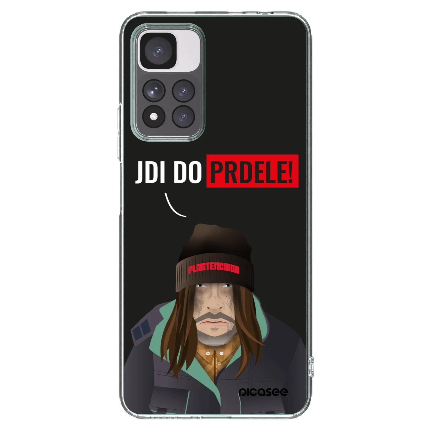 Picasee silikonový průhledný obal pro Xiaomi Redmi Note 11 Pro+ 5G - Bezďák