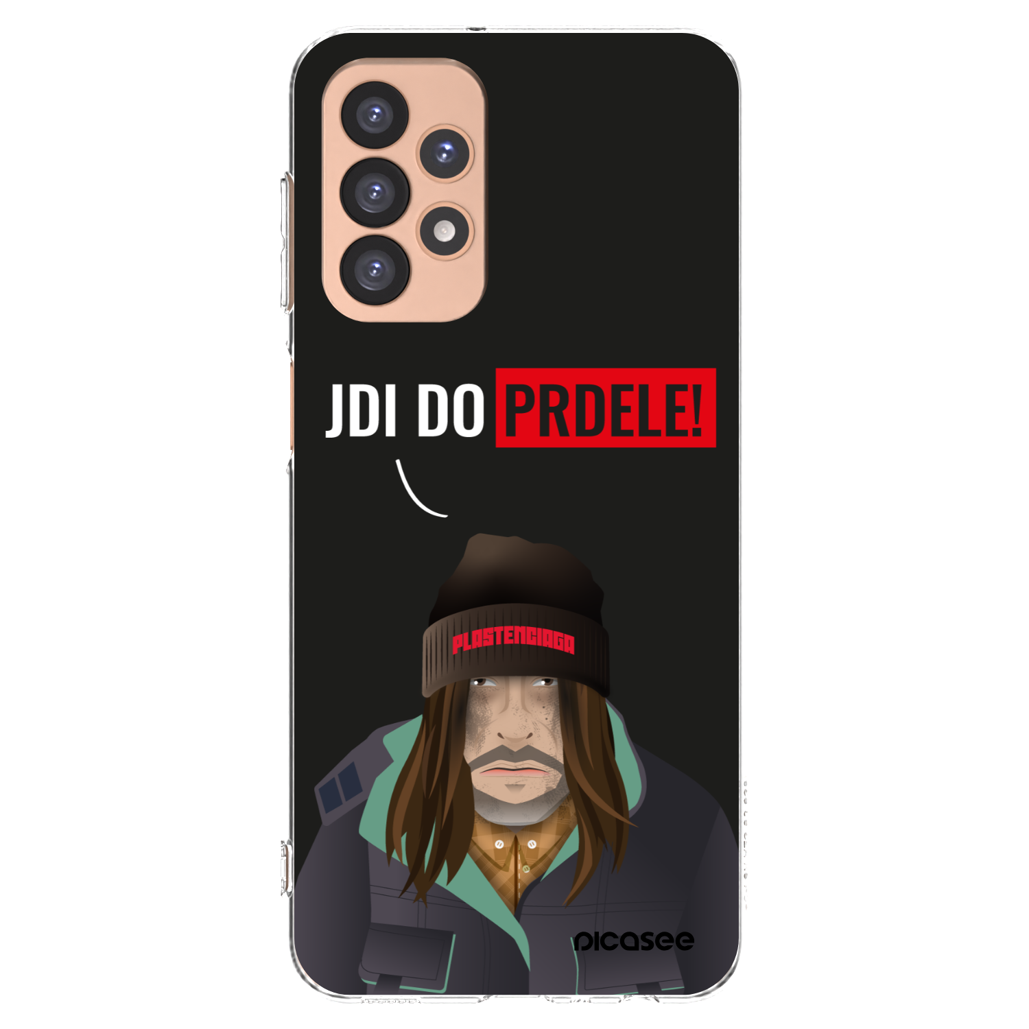 Picasee silikonový průhledný obal pro Samsung Galaxy A23 A236B 5G - Bezďák