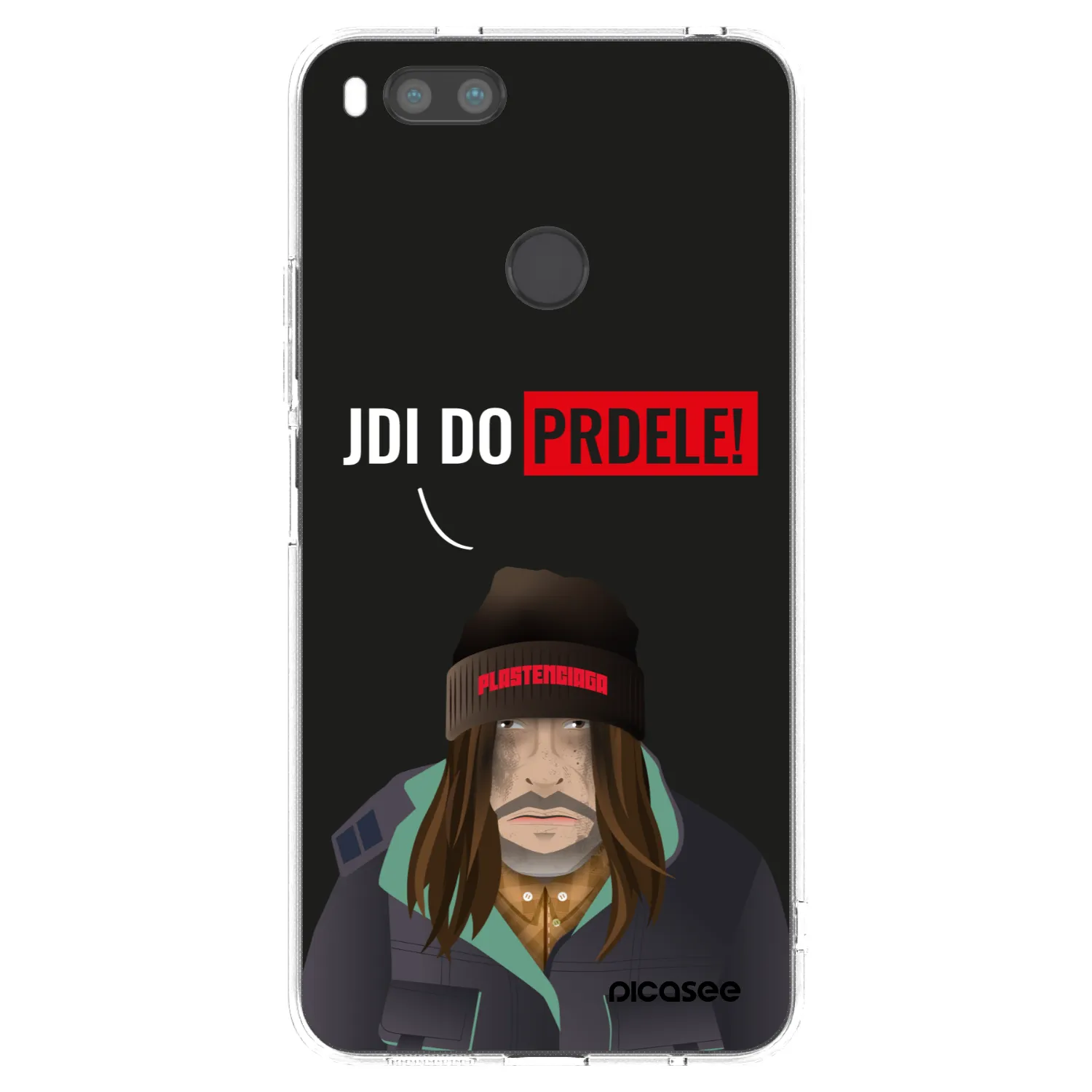 Picasee silikonový průhledný obal pro Xiaomi Redmi A1 - Bezďák