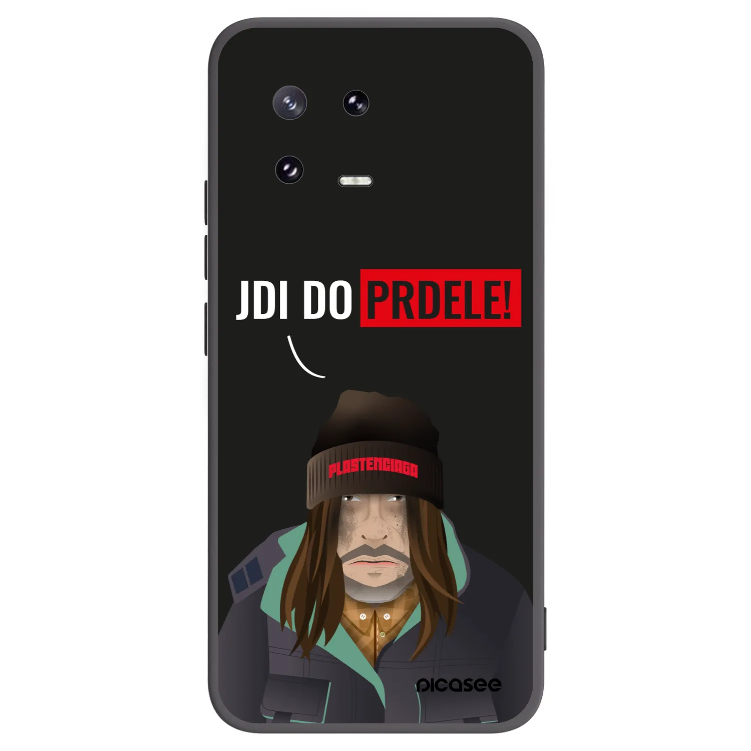 Picasee silikonový černý obal pro Xiaomi 13 Pro - Bezďák
