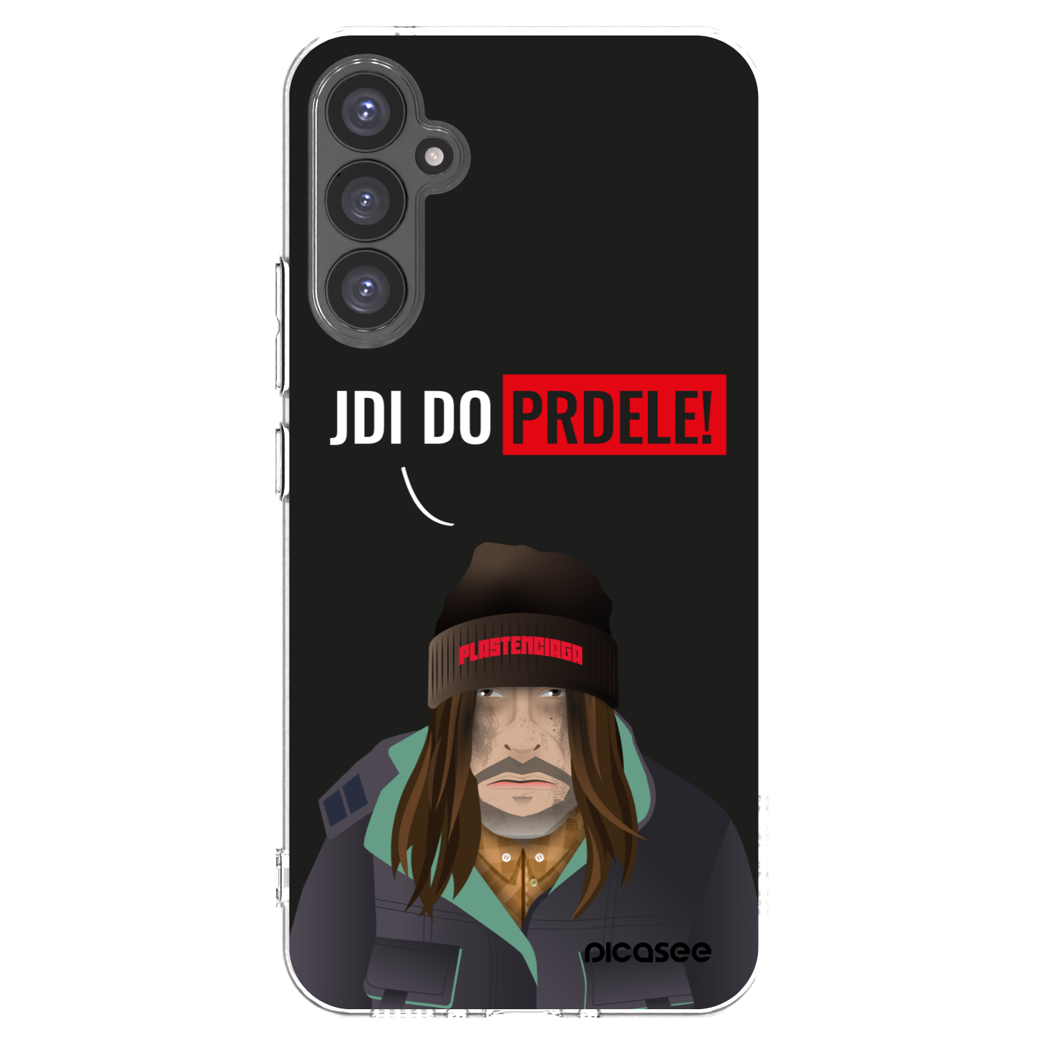 Picasee silikonový průhledný obal pro Samsung Galaxy A34 5G A346B - Bezďák