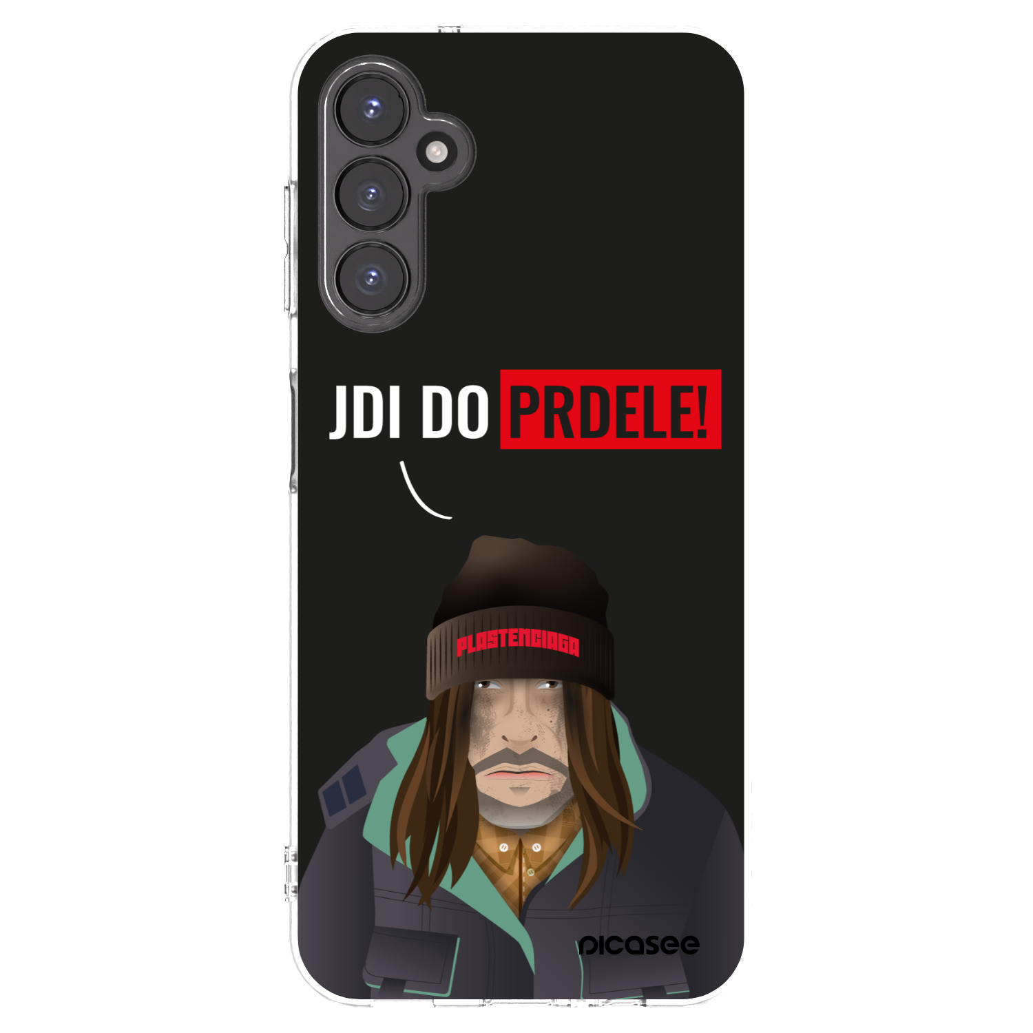 Picasee silikonový průhledný obal pro Samsung Galaxy A14 4G A145R - Bezďák