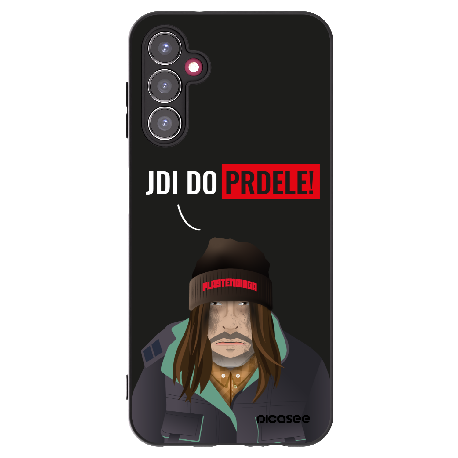 Picasee silikonový černý obal pro Samsung Galaxy A14 5G A146P - Bezďák