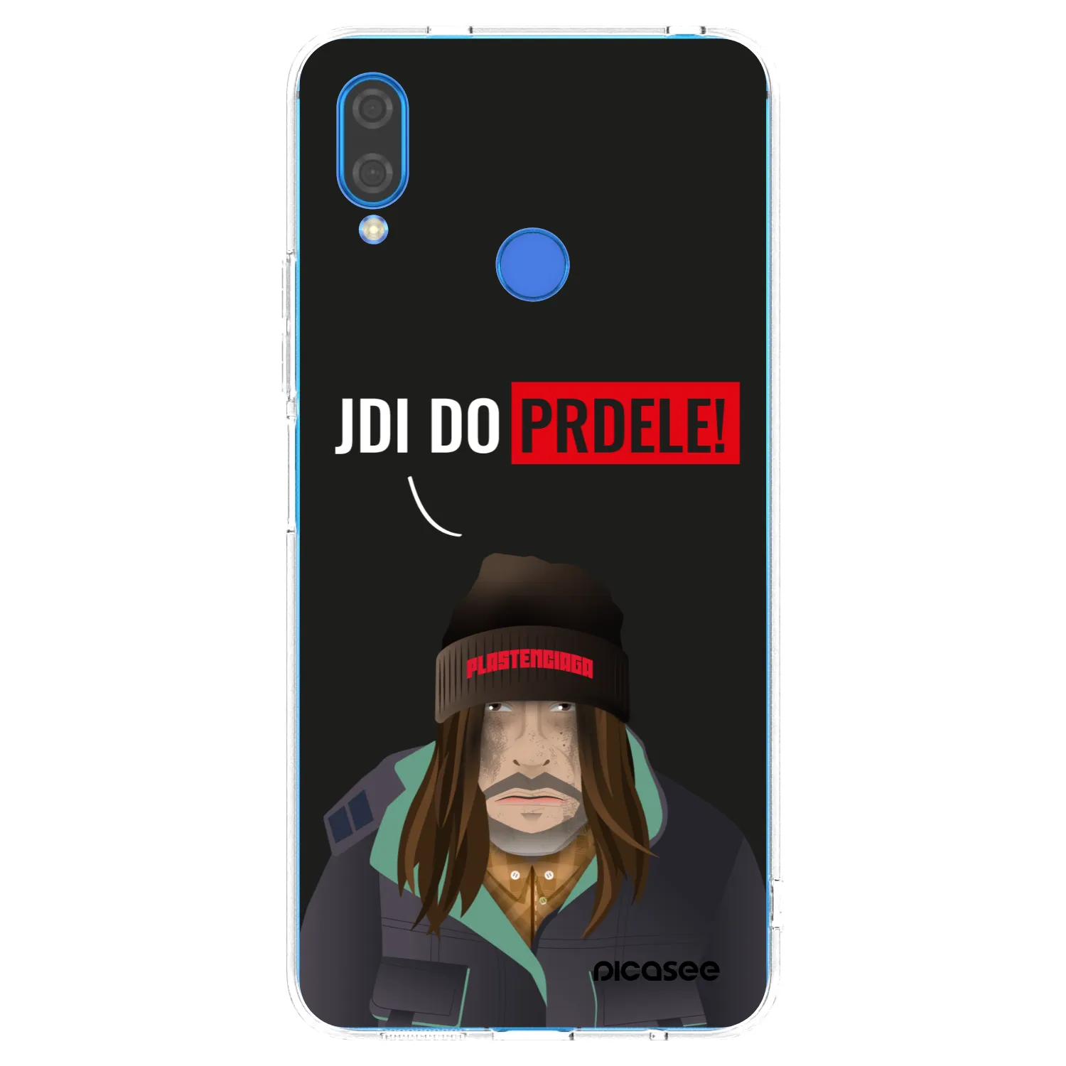 Picasee silikonový průhledný obal pro Huawei Nova 3i - Bezďák