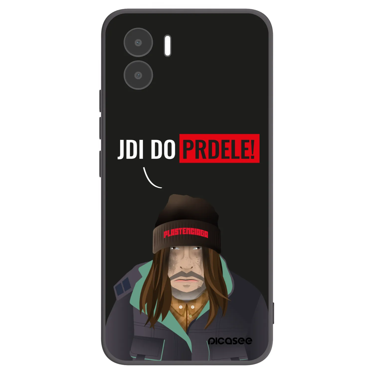 Picasee silikonový černý obal pro Xiaomi Redmi A2 - Bezďák