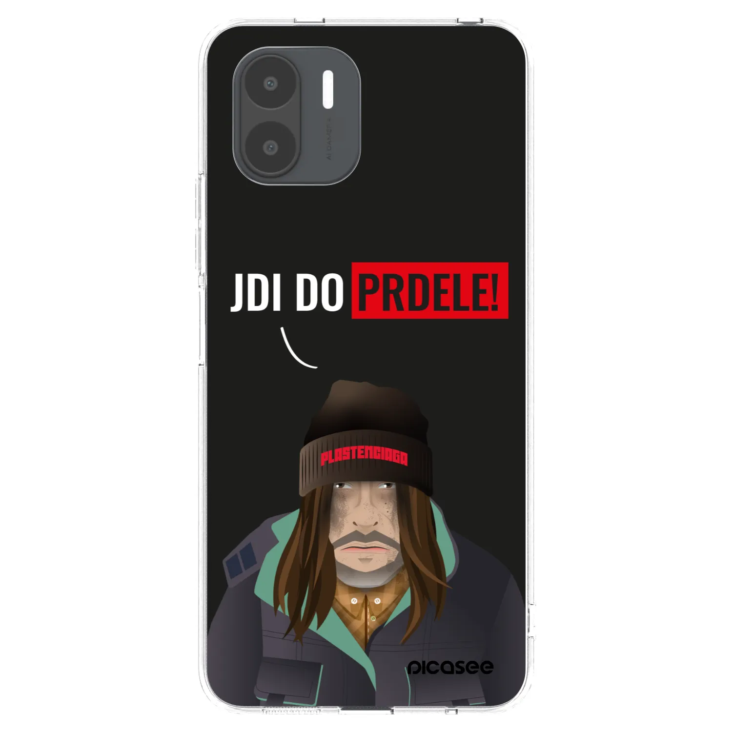 Picasee silikonový průhledný obal pro Xiaomi Redmi A2 - Bezďák