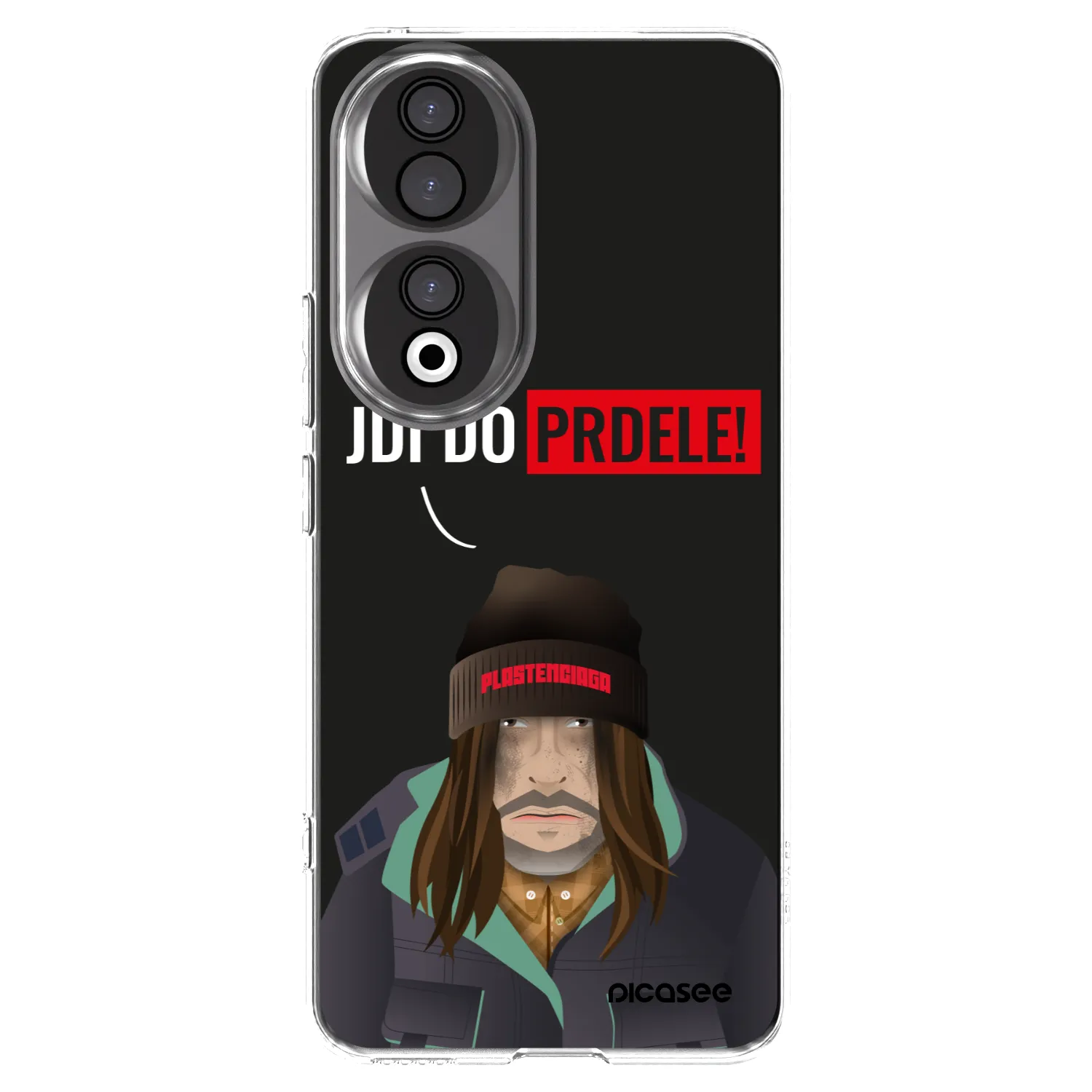 Picasee silikonový průhledný obal pro Honor 90 5G - Bezďák