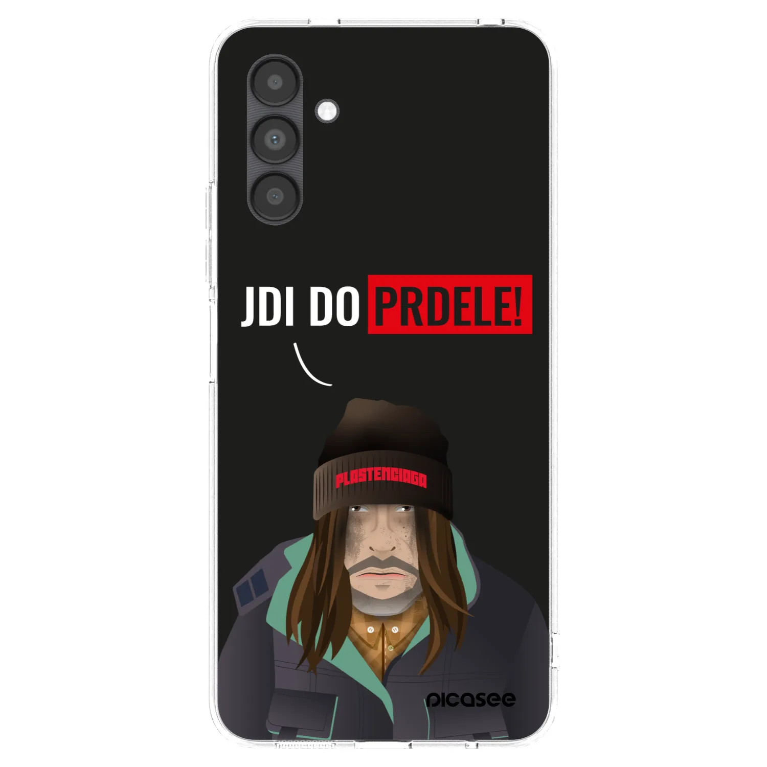 Picasee silikonový průhledný obal pro Samsung Galaxy A04s A047F - Bezďák