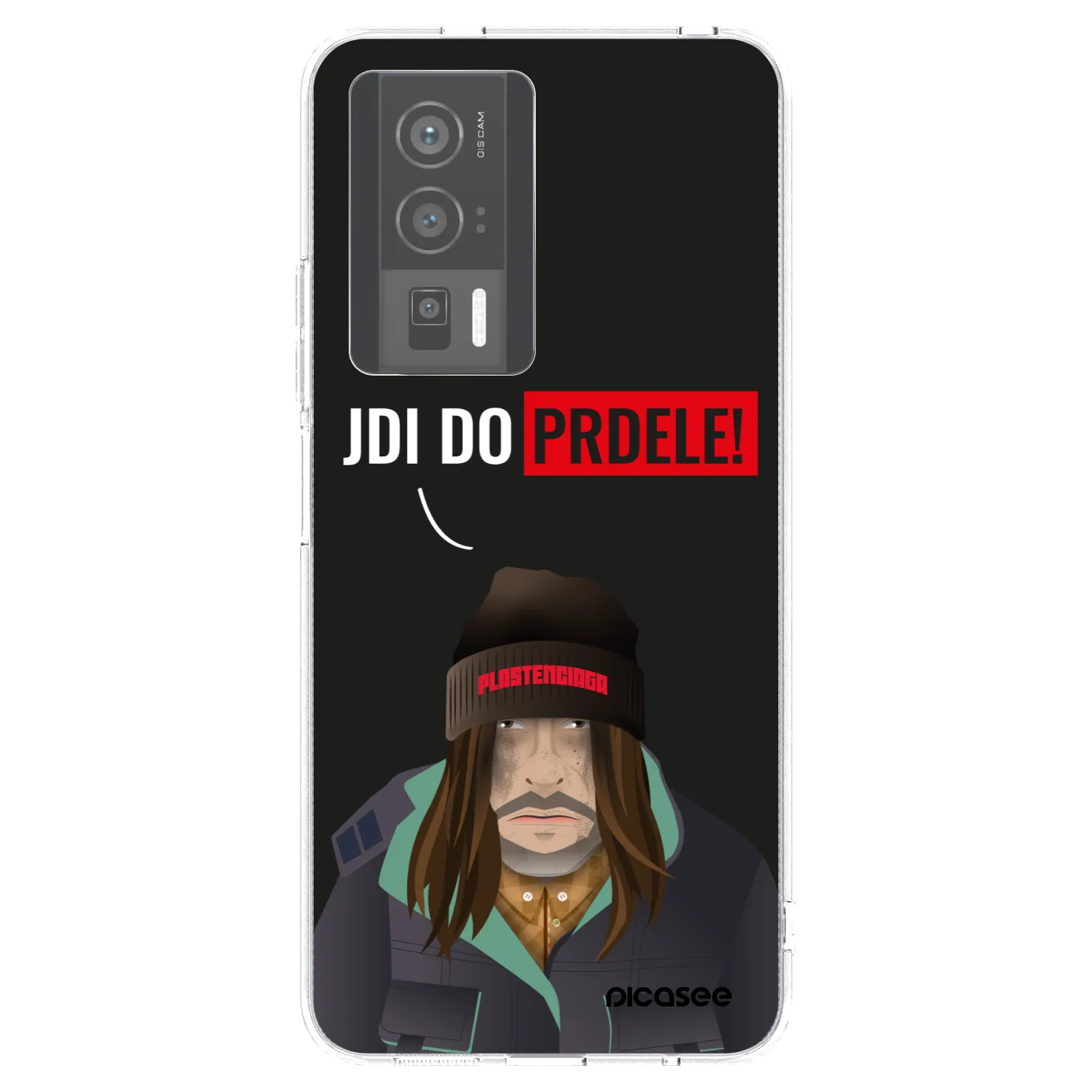 Picasee silikonový průhledný obal pro Xiaomi Poco F5 Pro 5G - Bezďák