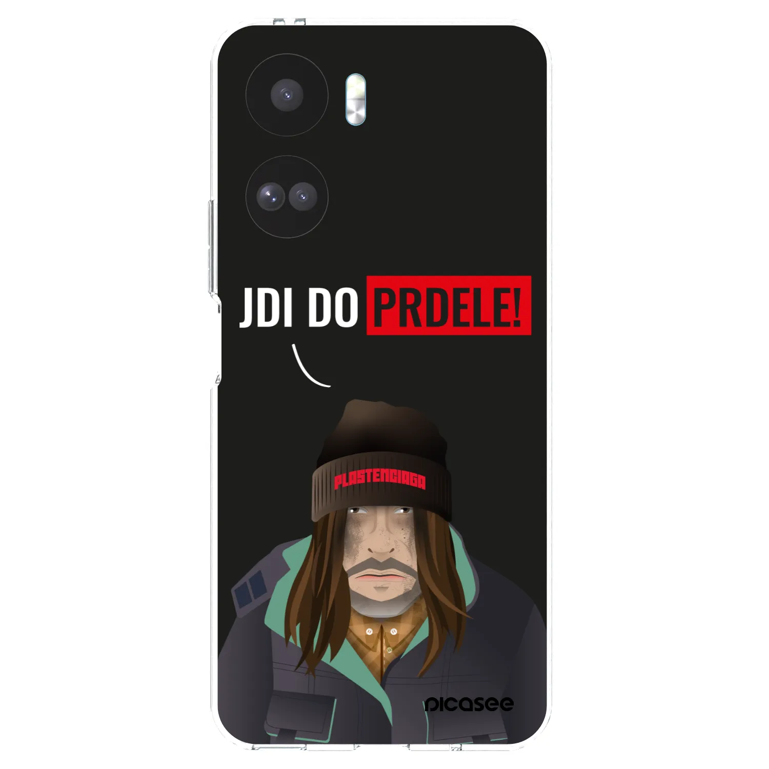 Picasee silikonový průhledný obal pro Honor 90 Lite 5G - Bezďák