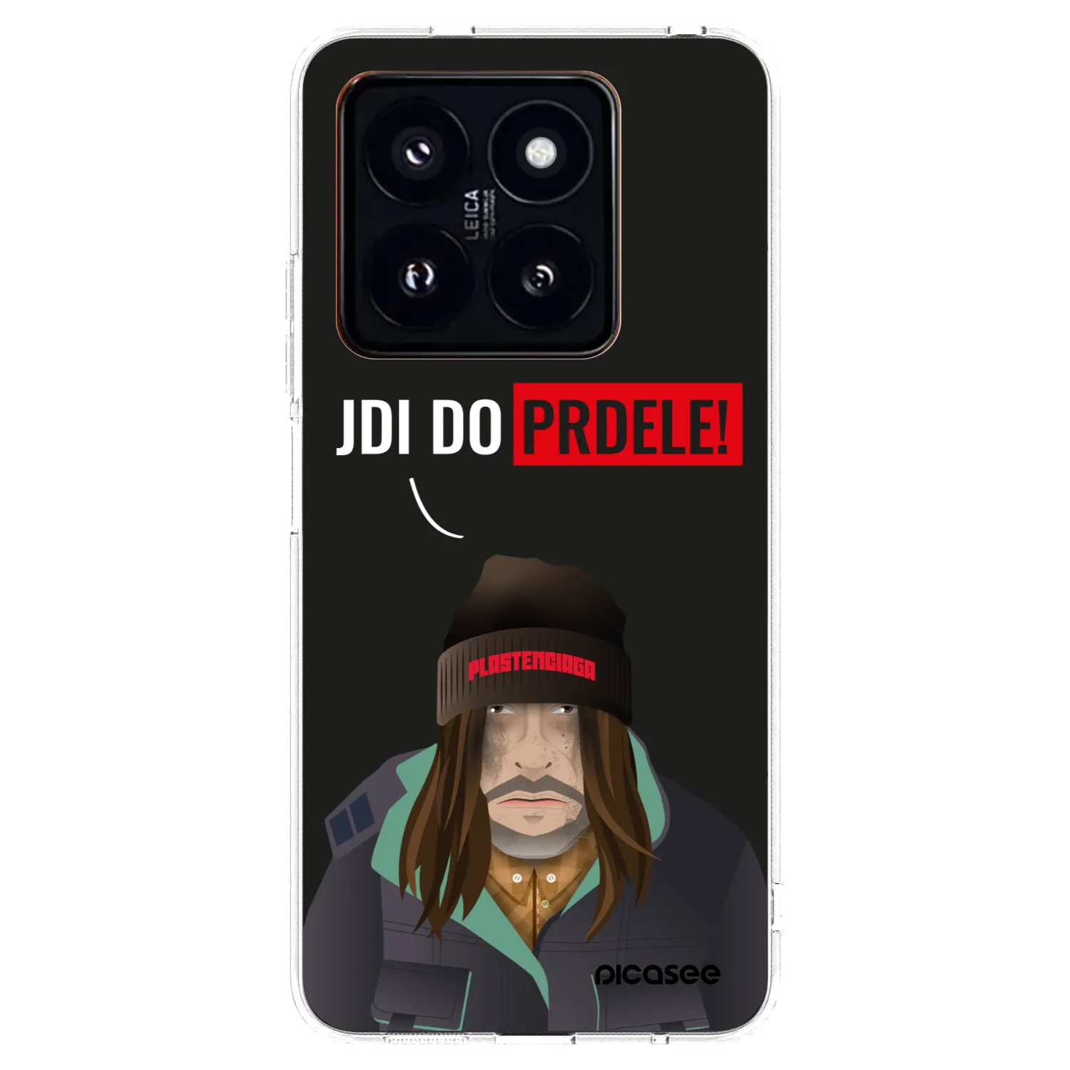 Picasee silikonový průhledný obal pro Xiaomi 14 Pro - Bezďák