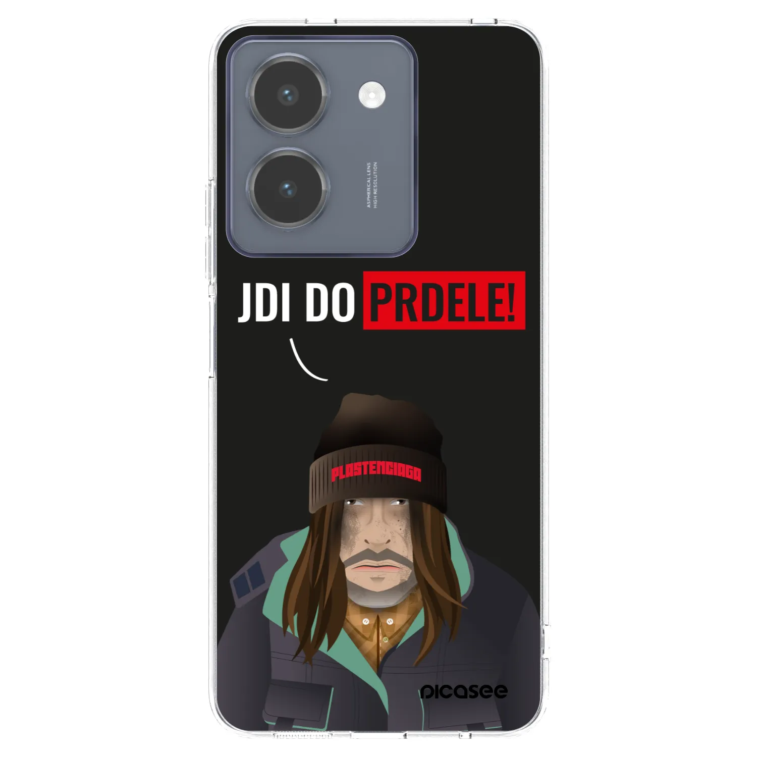 Picasee silikonový průhledný obal pro Vivo Y36 4G - Bezďák