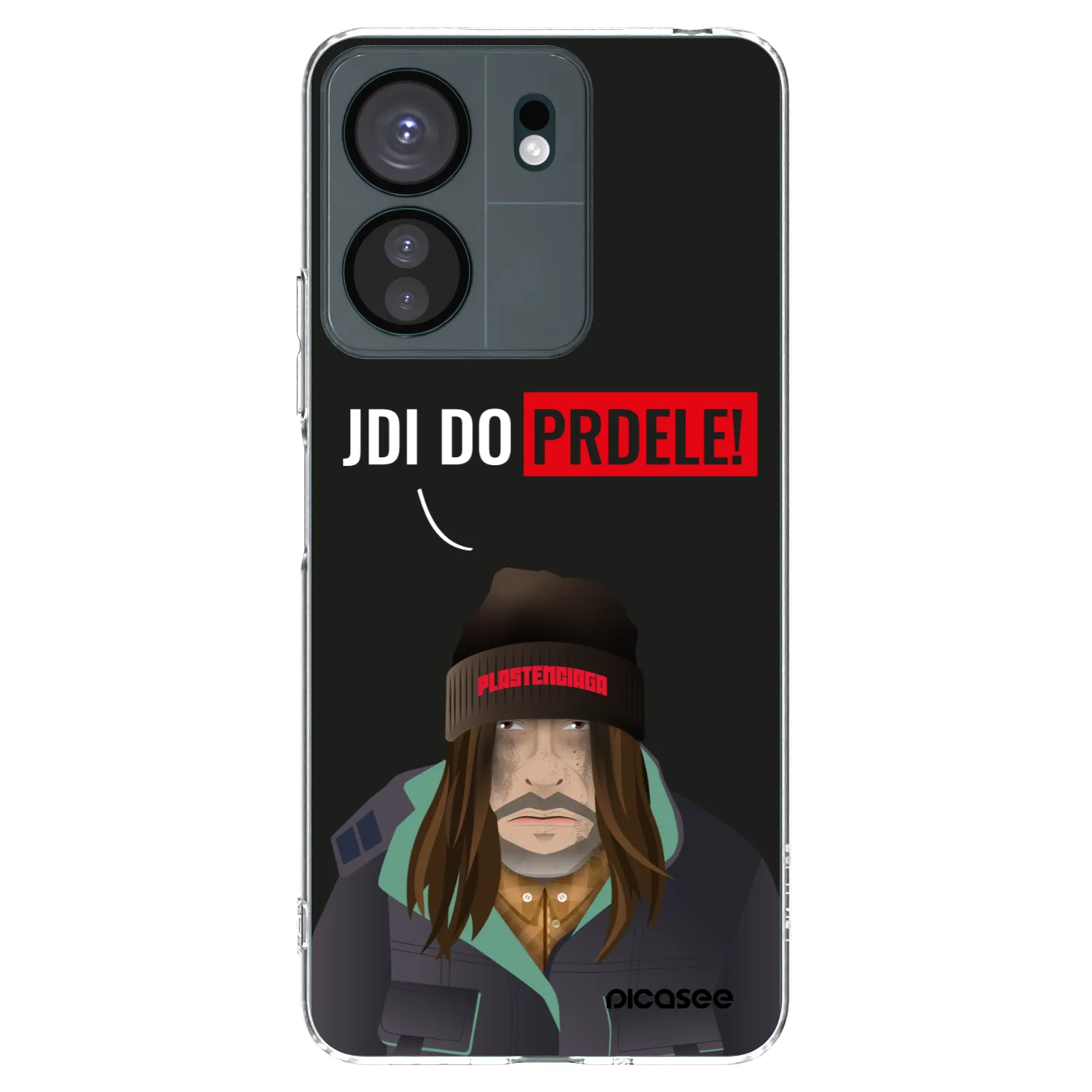 Picasee silikonový průhledný obal pro Xiaomi Redmi 13C 4G - Bezďák
