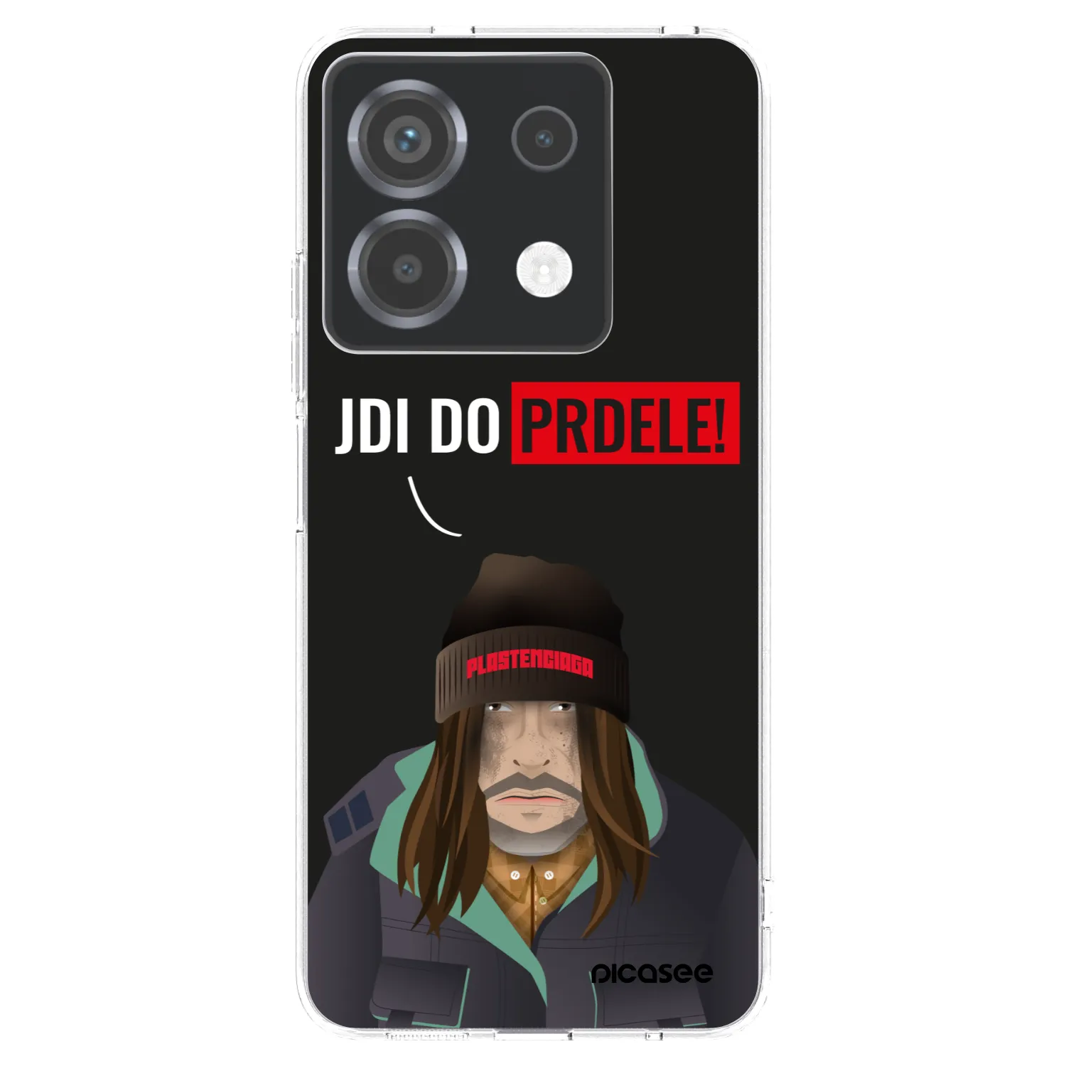 Picasee silikonový průhledný obal pro Xiaomi Poco X6 - Bezďák