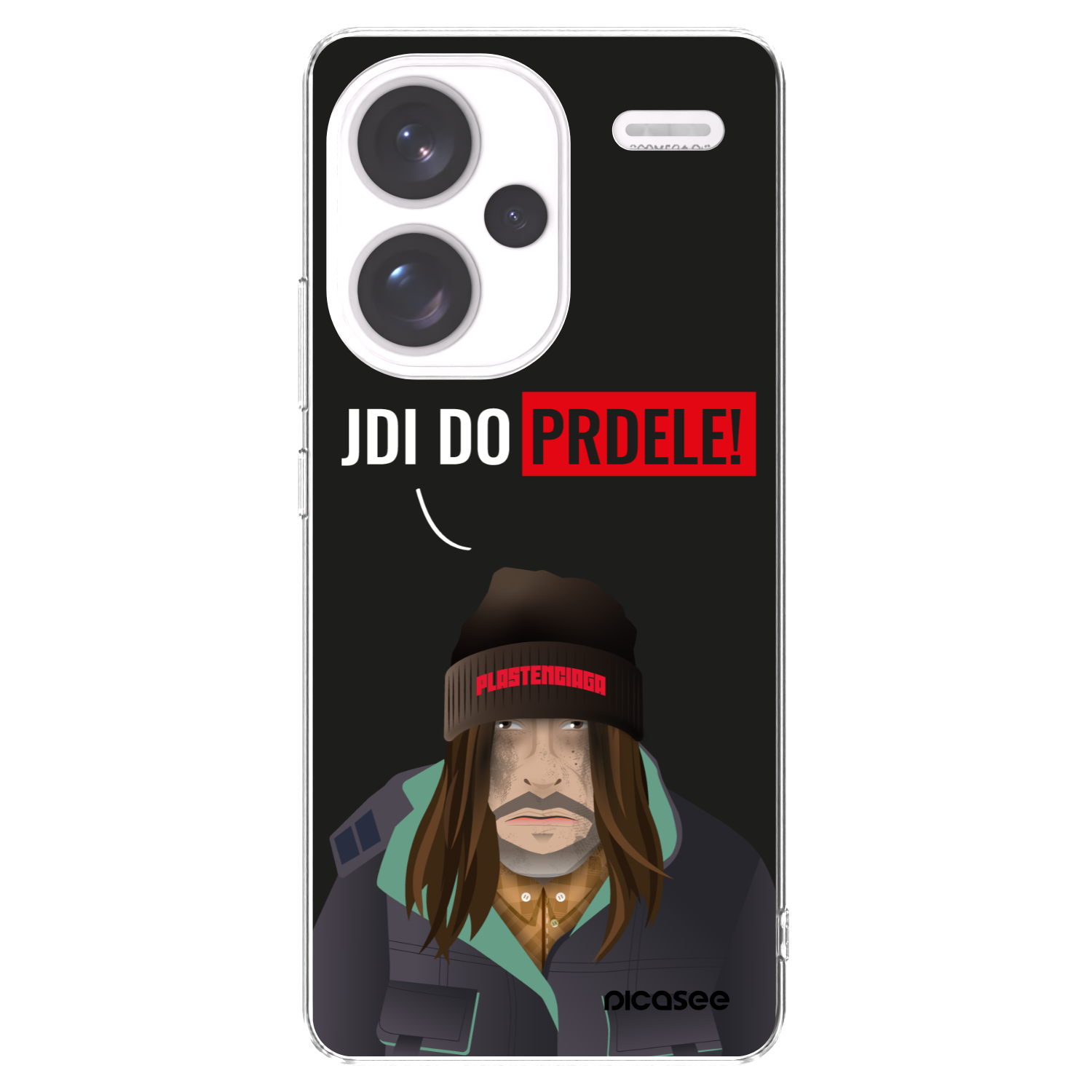 Picasee silikonový průhledný obal pro Xiaomi Redmi Note 13 Pro+ 5G - Bezďák