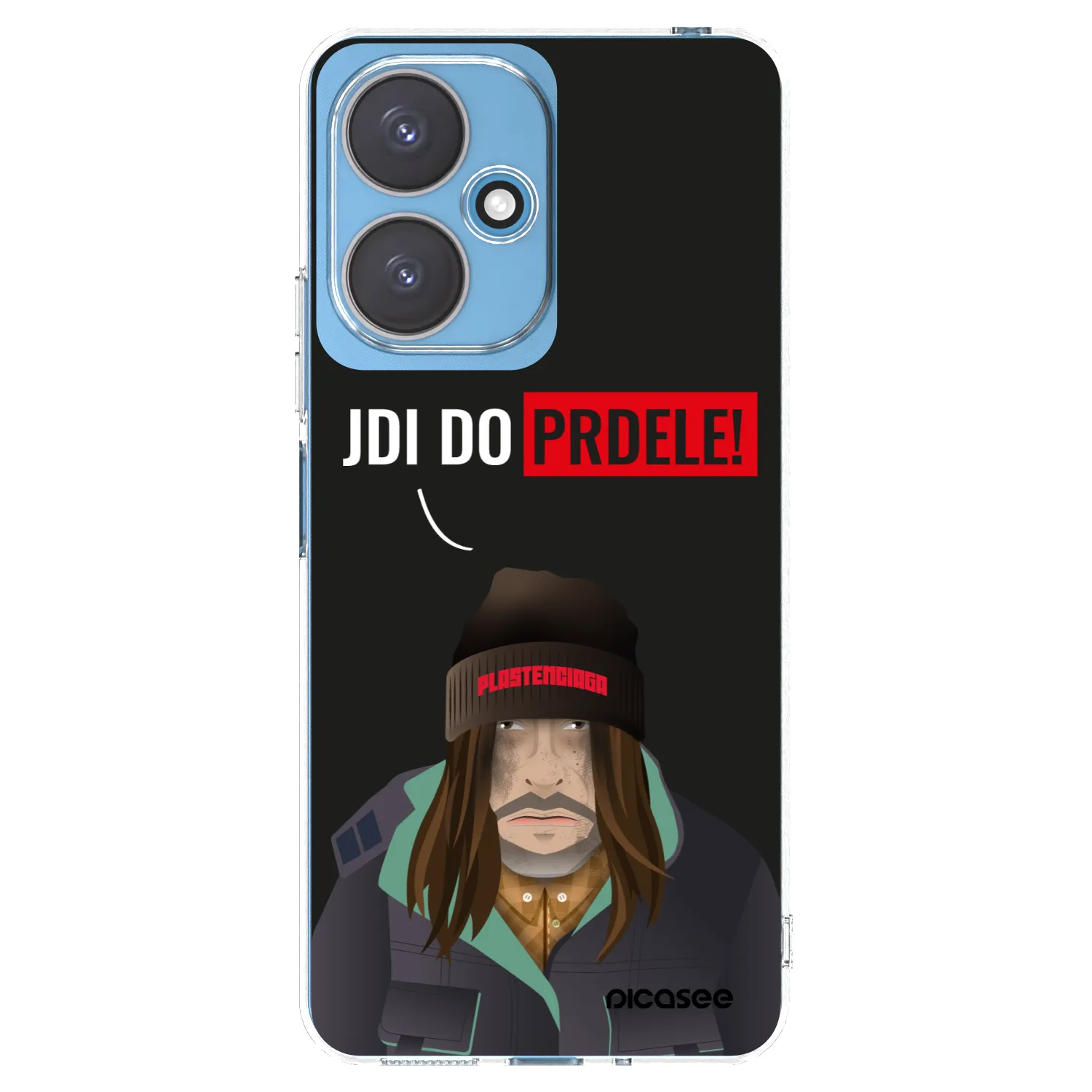Picasee silikonový průhledný obal pro Xiaomi Redmi 13C 5G - Bezďák