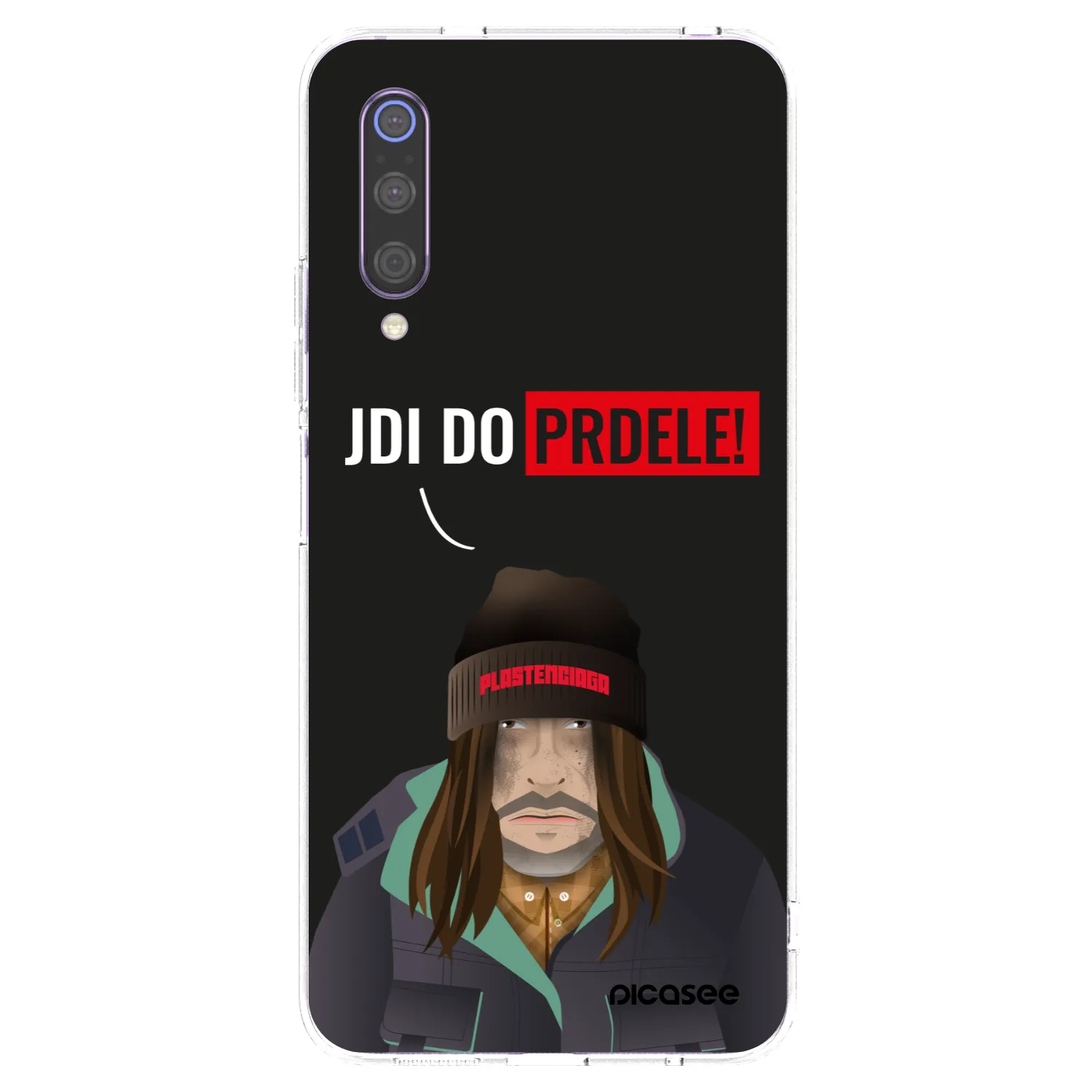 Picasee silikonový průhledný obal pro Xiaomi Mi 9 - Bezďák