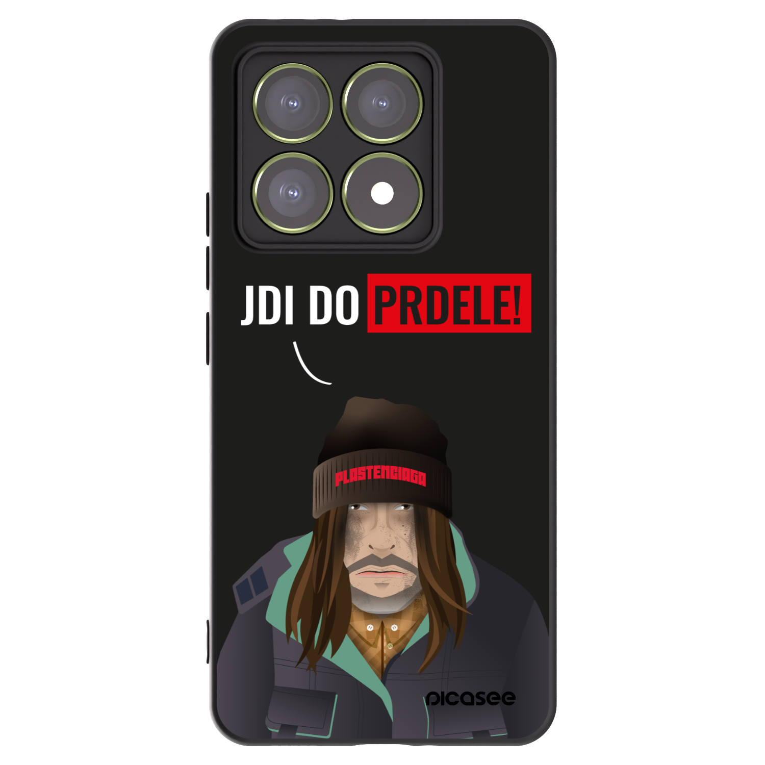 Picasee silikonový černý obal pro Xiaomi 14T - Bezďák