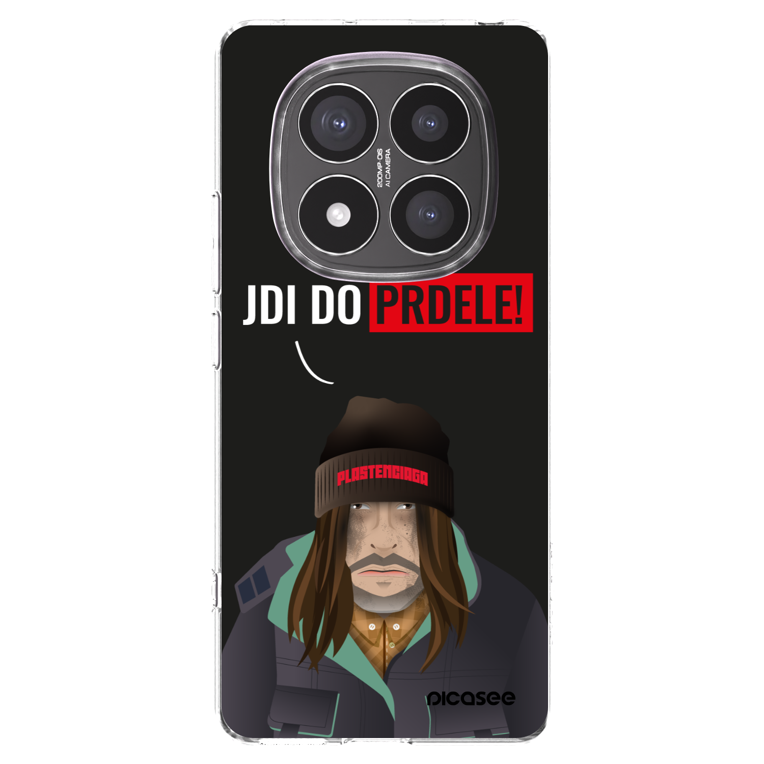 Picasee silikonový průhledný obal pro Xiaomi Redmi Note 14 Pro+ 5G - Bezďák