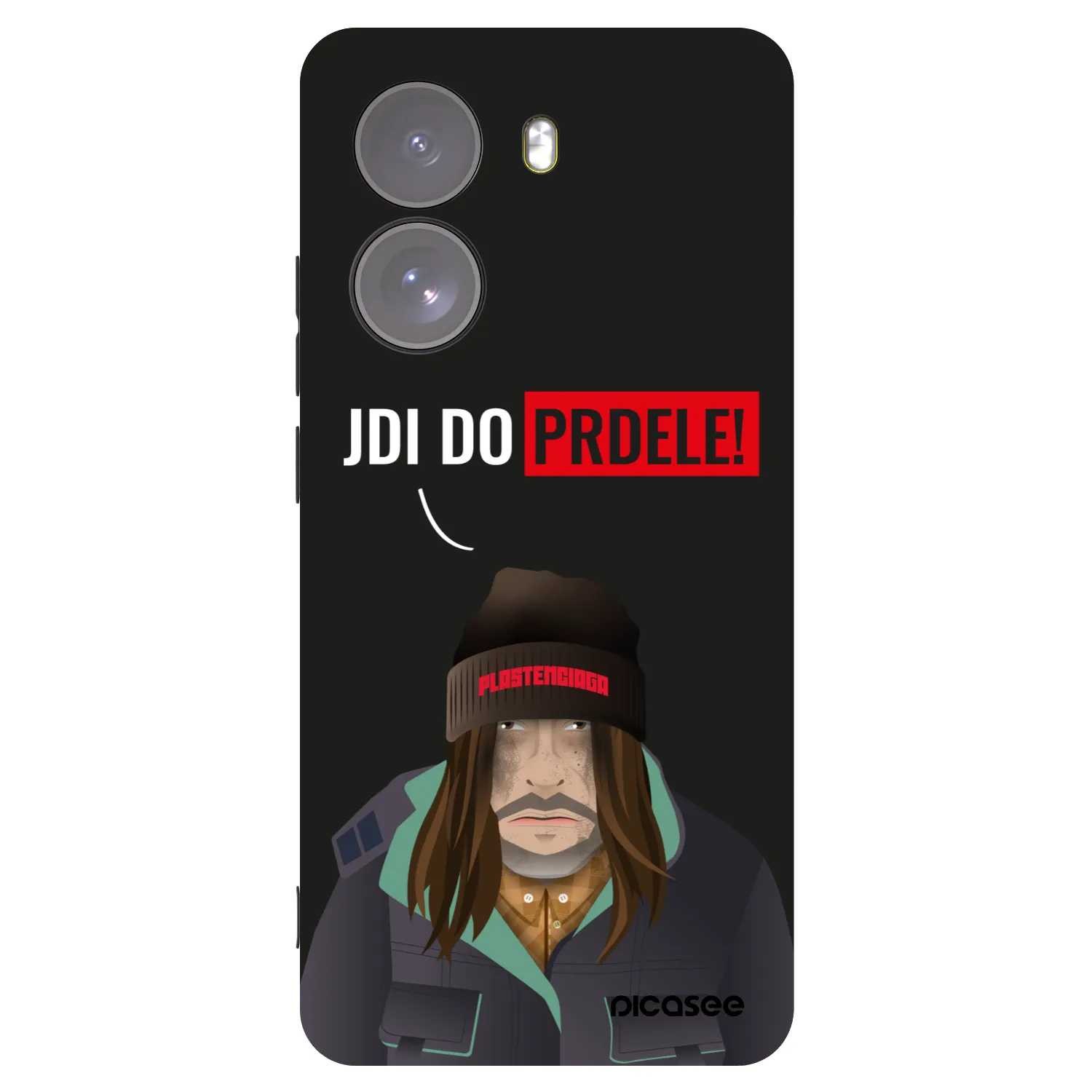 Picasee silikonový černý obal pro Xiaomi Poco X7 - Bezďák