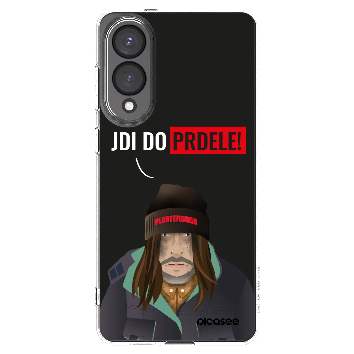 Picasee silikonový průhledný obal pro Samsung Galaxy S25 Edge 5G - Bezďák