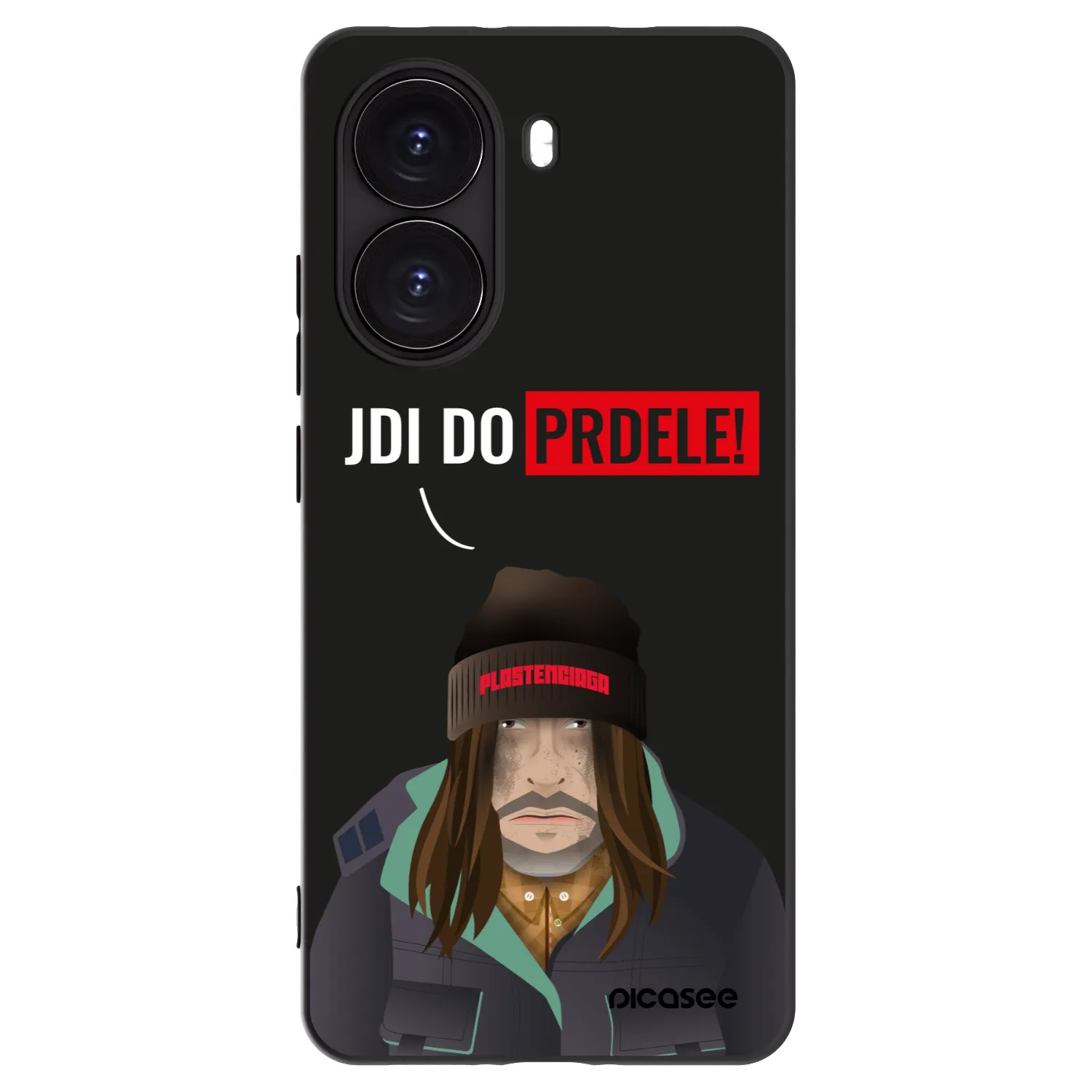 Picasee silikonový černý obal pro Xiaomi Poco X7 Pro 5G - Bezďák