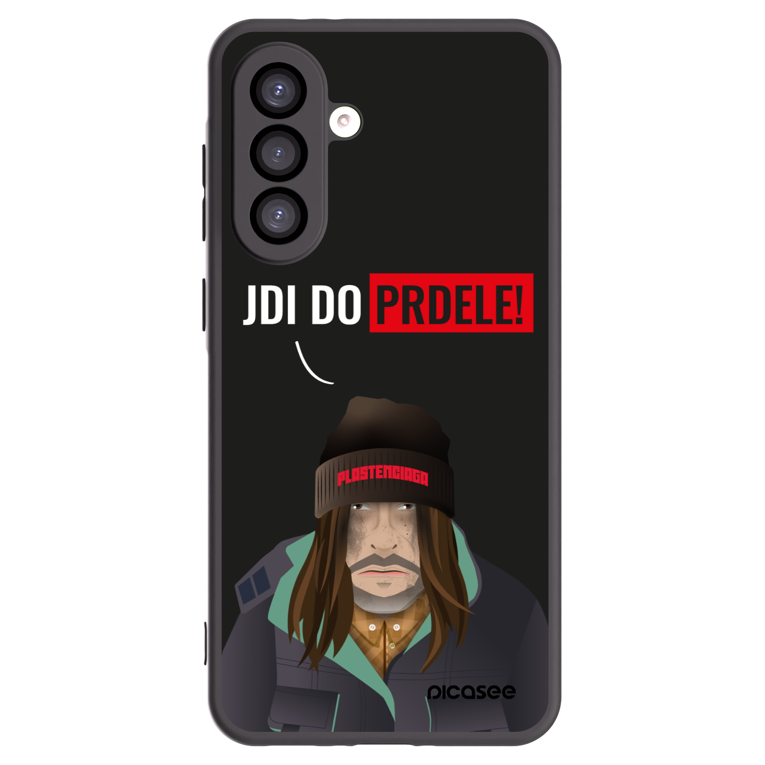 Picasee silikonový černý obal pro Samsung Galaxy A26 5G A266B - Bezďák