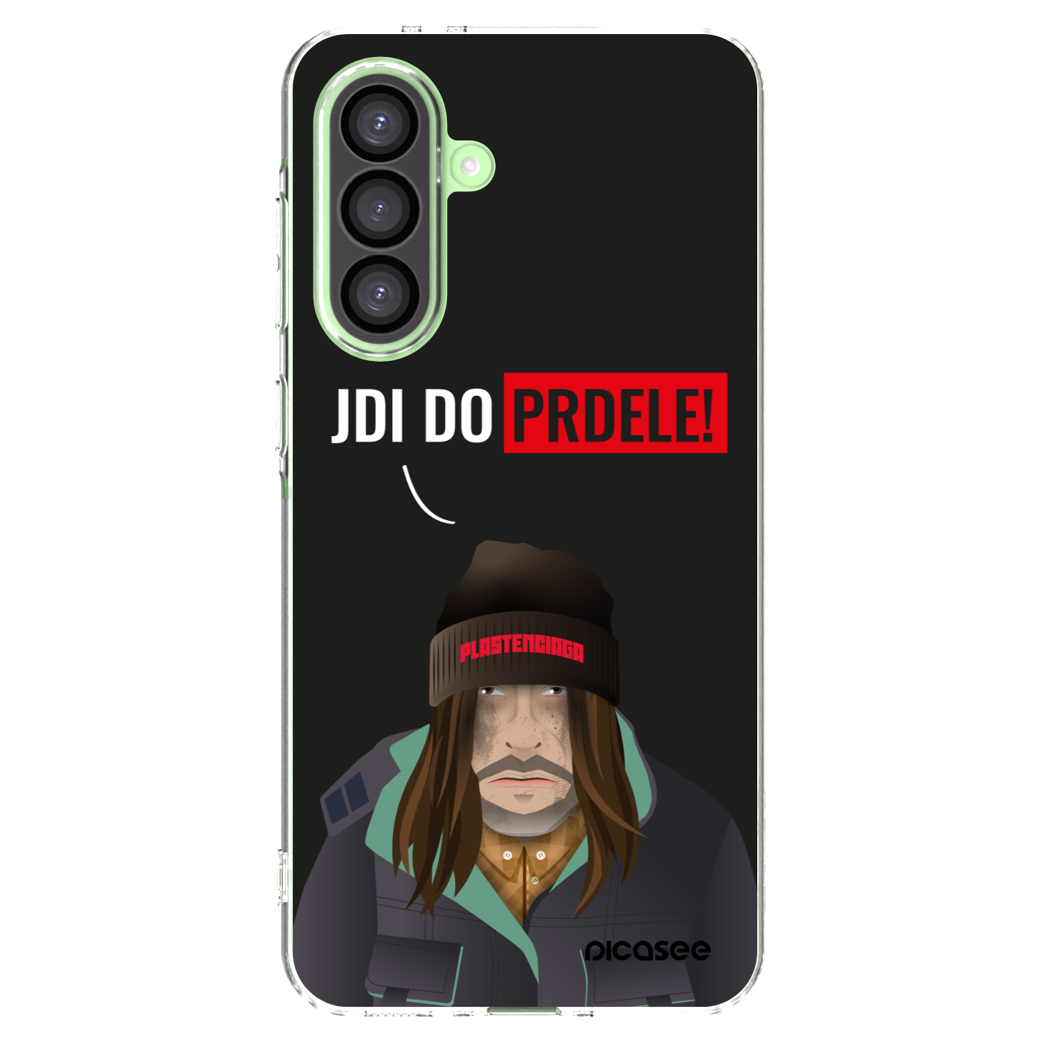 Picasee silikonový průhledný obal pro Samsung Galaxy A26 5G A266B - Bezďák